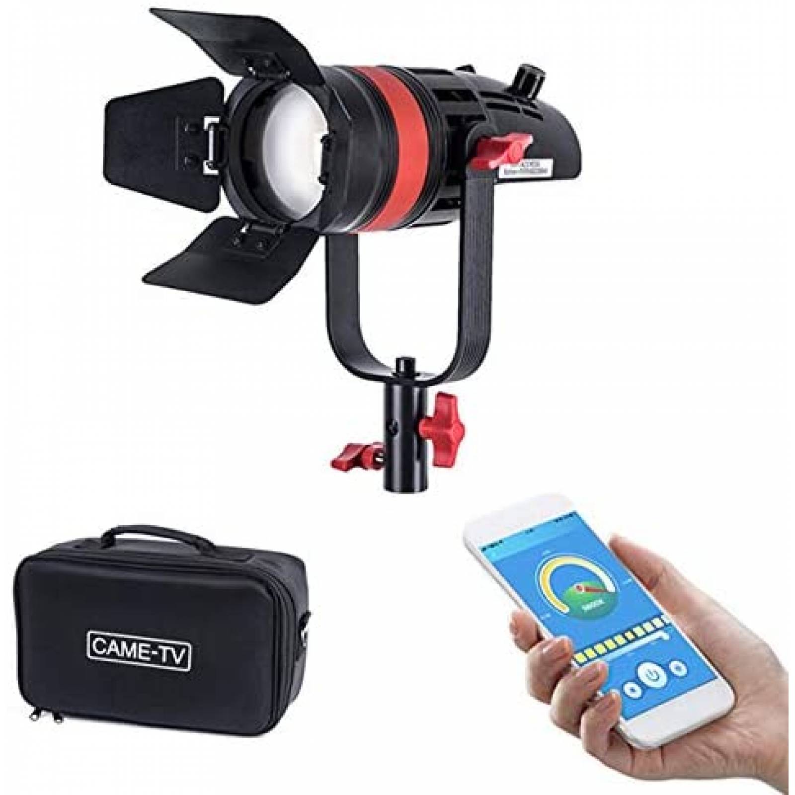 Iluminación CAME-TV Boltzen Q-55 KC 4G con WiFi + APP 