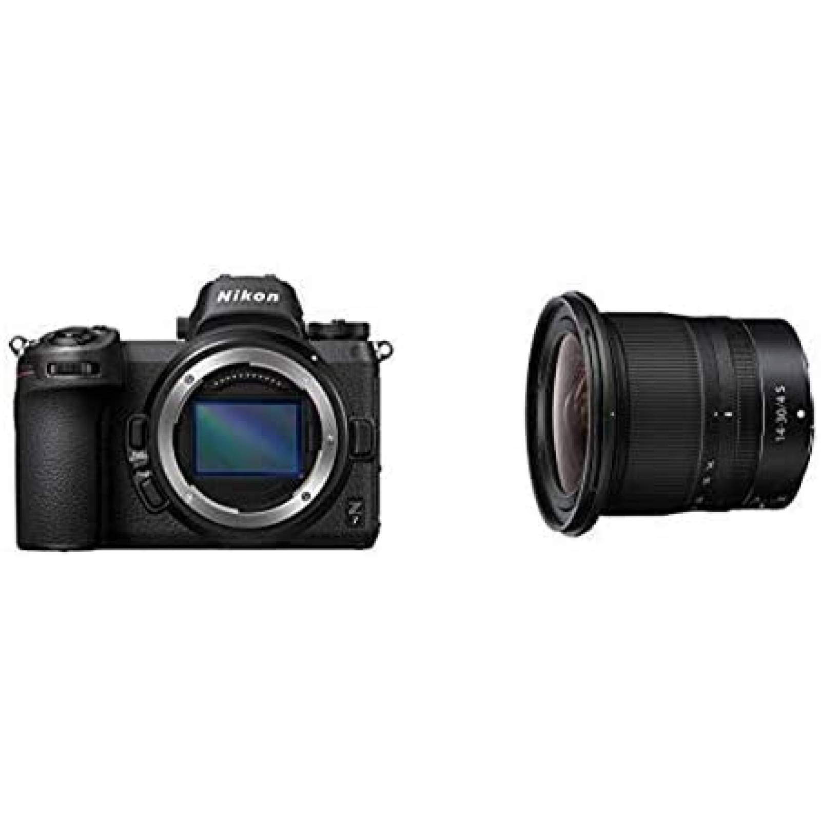 Cámara Nikon Z7 Lente Z 14-30mm f/4 S Mirrorless -Negro