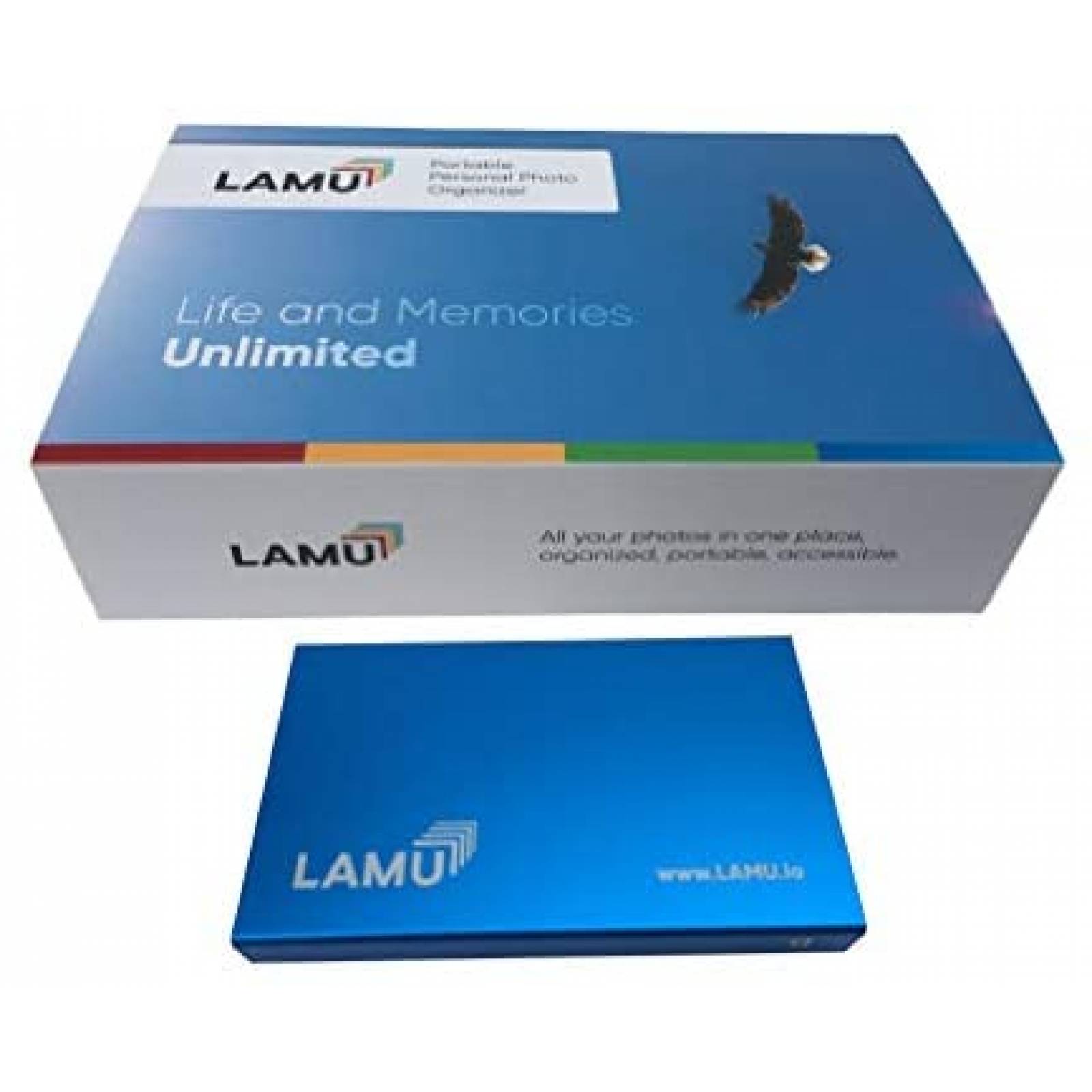 Organizador de fotografías LAMU portátil para Windows 2 TB 