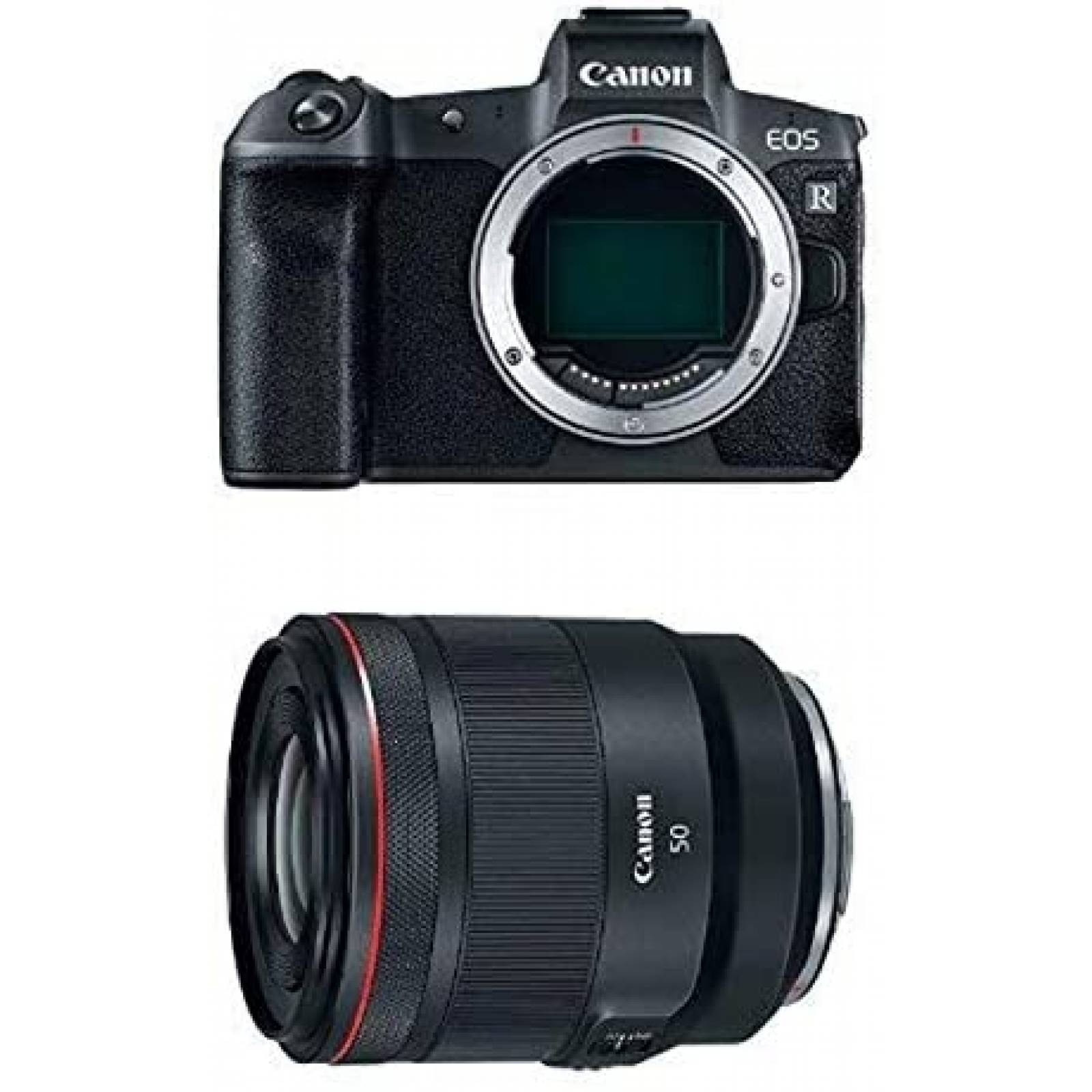 Cámara Digital Canon EOS R 30.3MP con Lente 50mm -Negro 