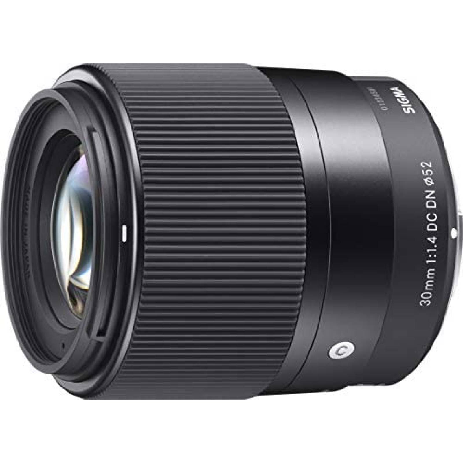 Lente Sigma 30mm F1.4 DC DN Compatible con Canon EF-M -Negro 
