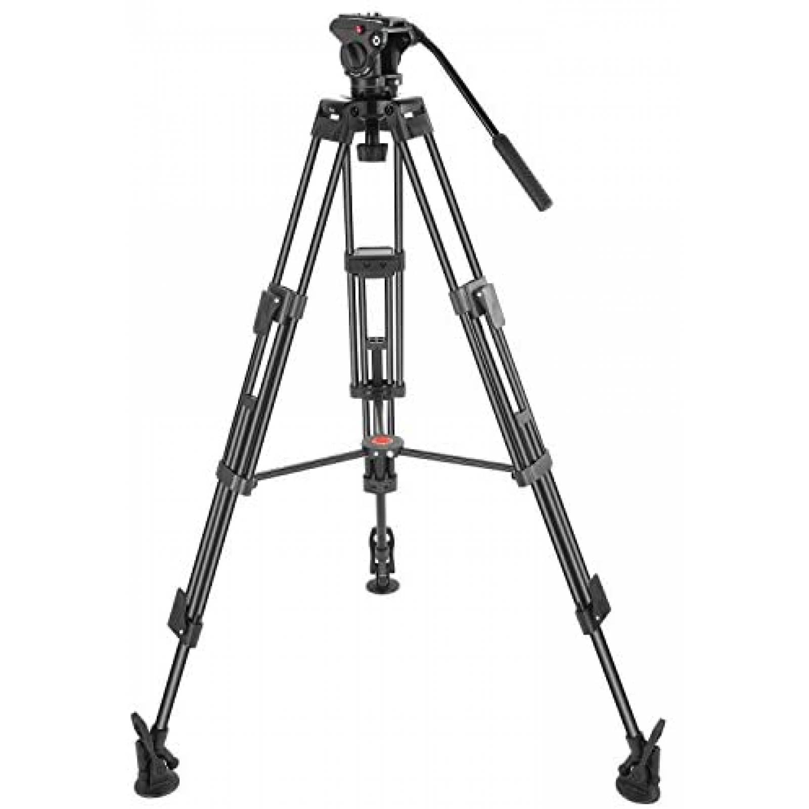 Tripie Neewer Heavy Duty 64" Cabezal de arrastre 360 -Negro