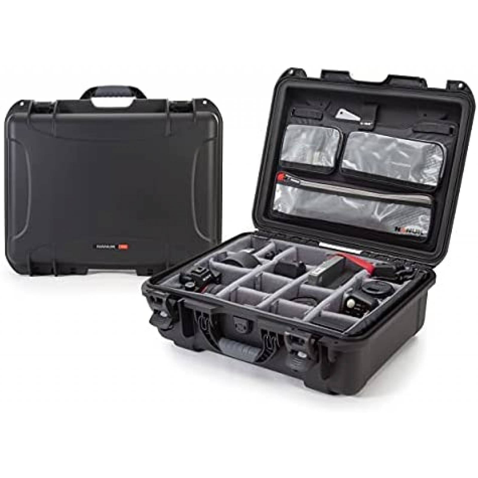 Estuche Nanuk 930 Rígido Impermeable con Organizador -Negro 