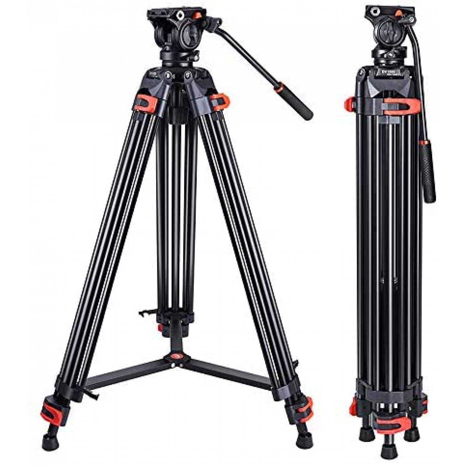 Tripie para Cámara COMAN DSLR 72'' para Canon o Nikon -Negro 