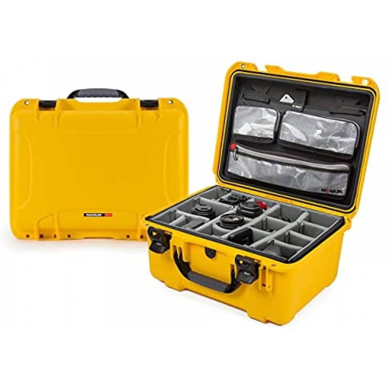 Caja de Almacenamiento Nanuk A Prueba de Agua -Amarillo 