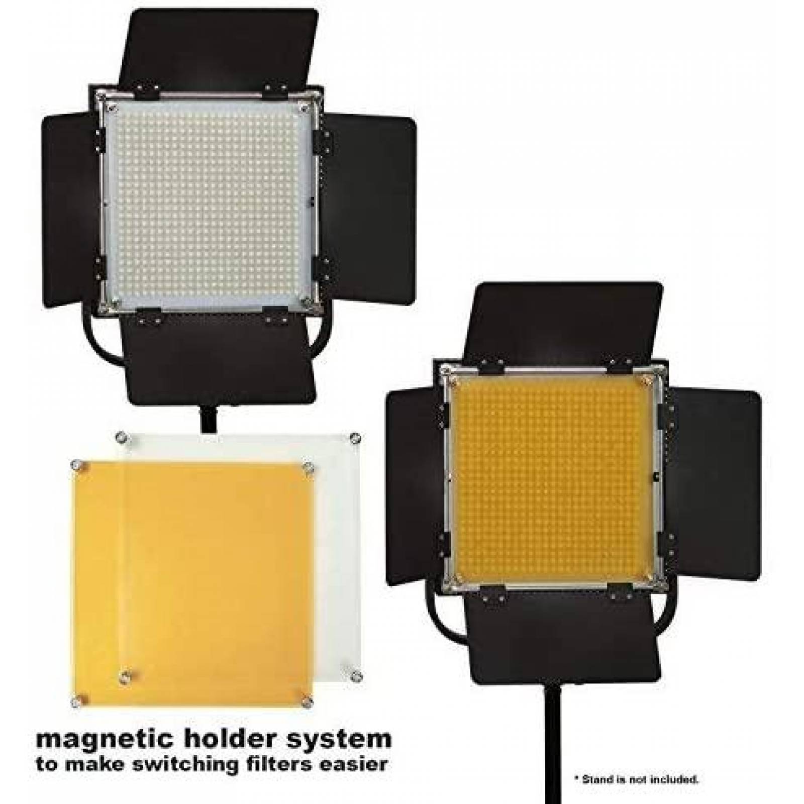 Panel de iluminacion LS LIMO STUDIO LIMOSTUDIO Paquete de 2