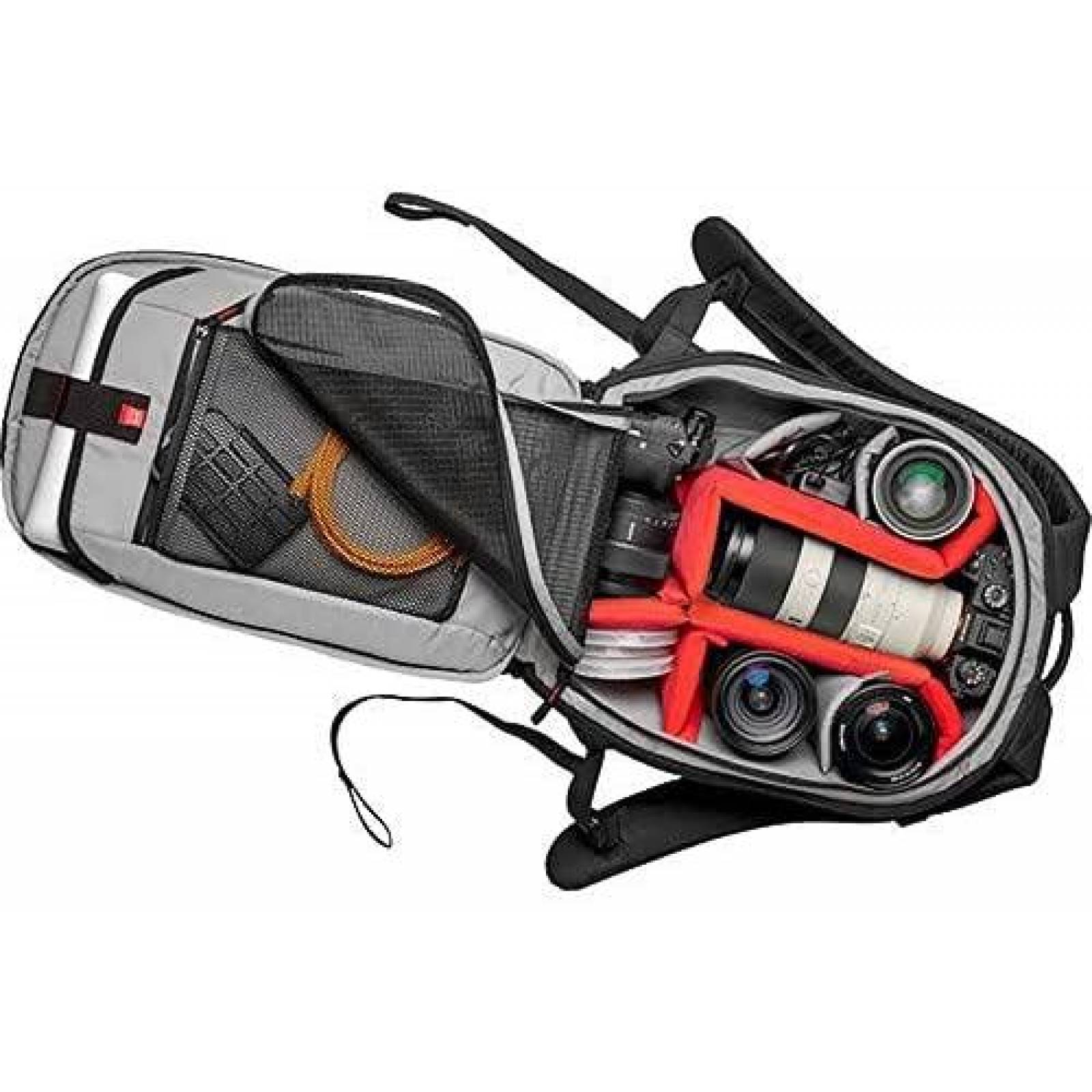 Mochila Manfrotto RedBee-110 Para Camara Y PC 13'' -Negro