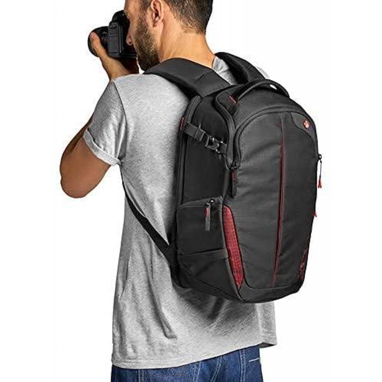 Mochila Manfrotto RedBee-110 Para Camara Y PC 13'' -Negro