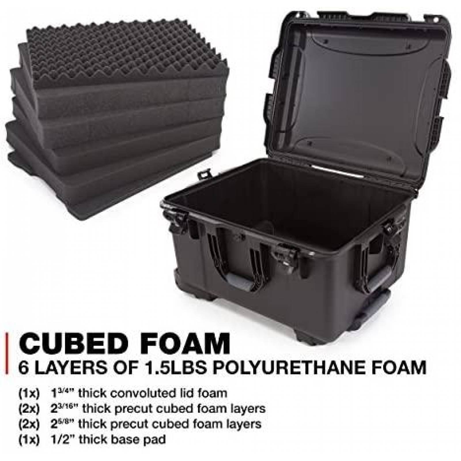 Maleta Protectora Nanuk A Prueba de Agua 25.4 x 14.5 x 20"