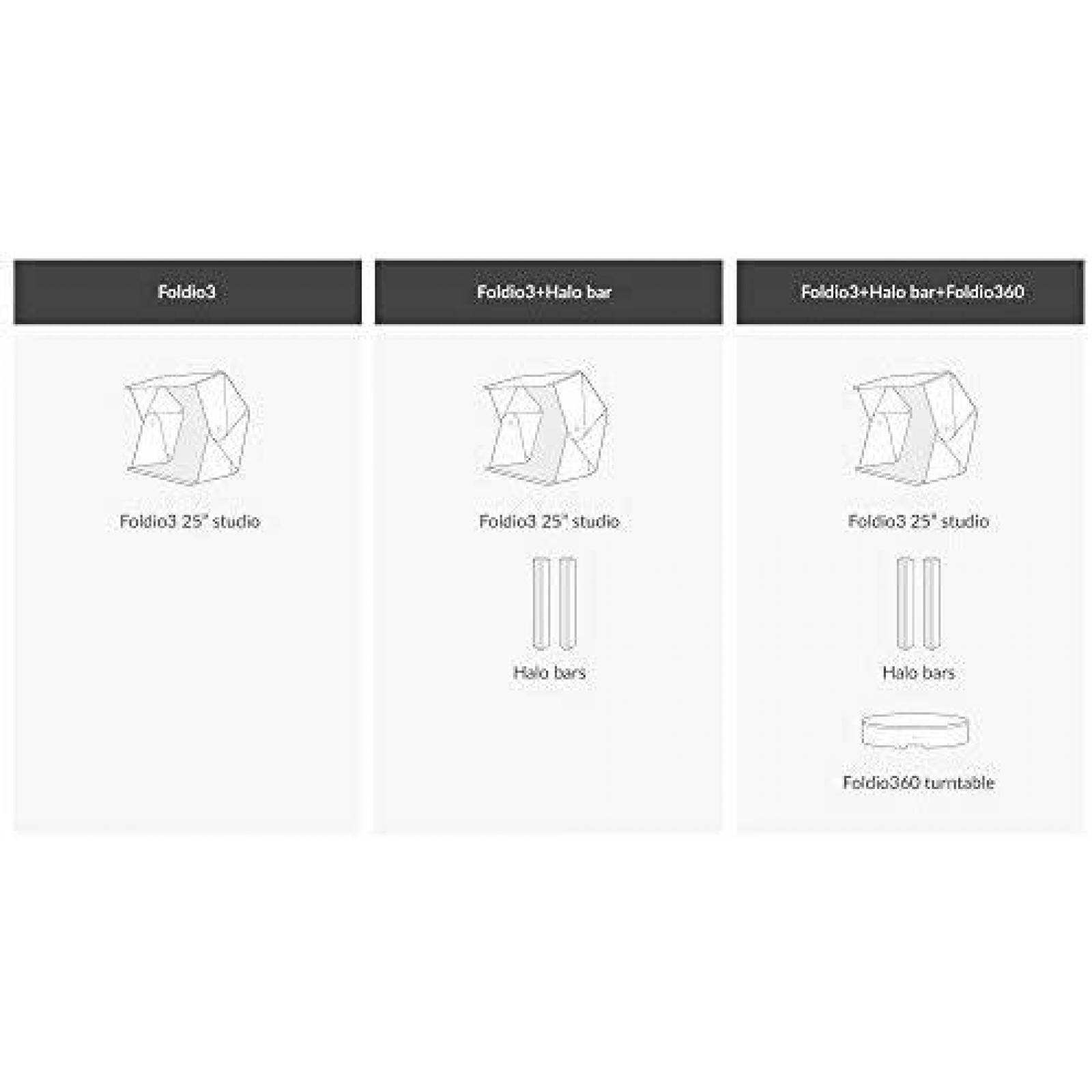 Base de Fotografia Foldio Portatil Multifuncional -Blanco