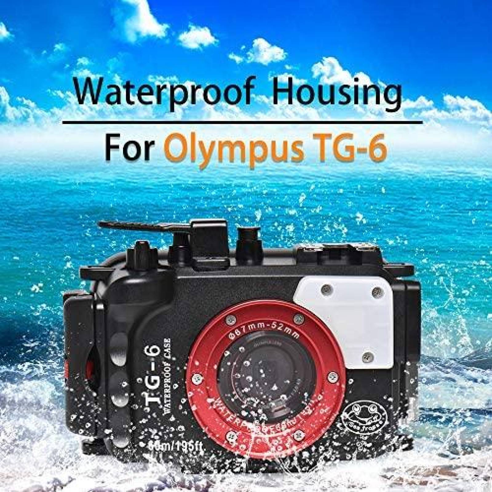 Carcasa Seafrogs WPC-TG6 Impermeable De Camara Olympus TG-6
