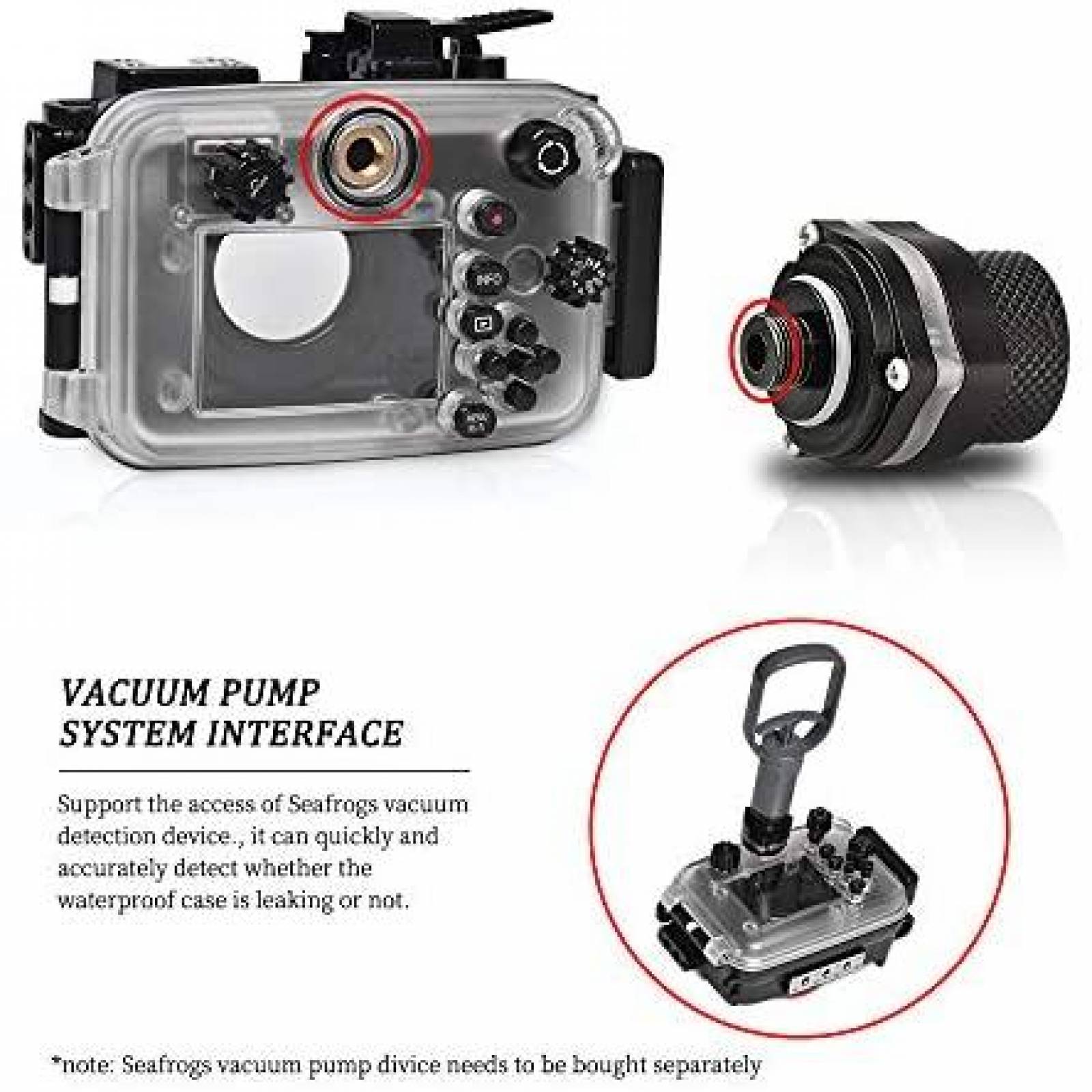 Carcasa Seafrogs WPC-TG6 Impermeable De Camara Olympus TG-6