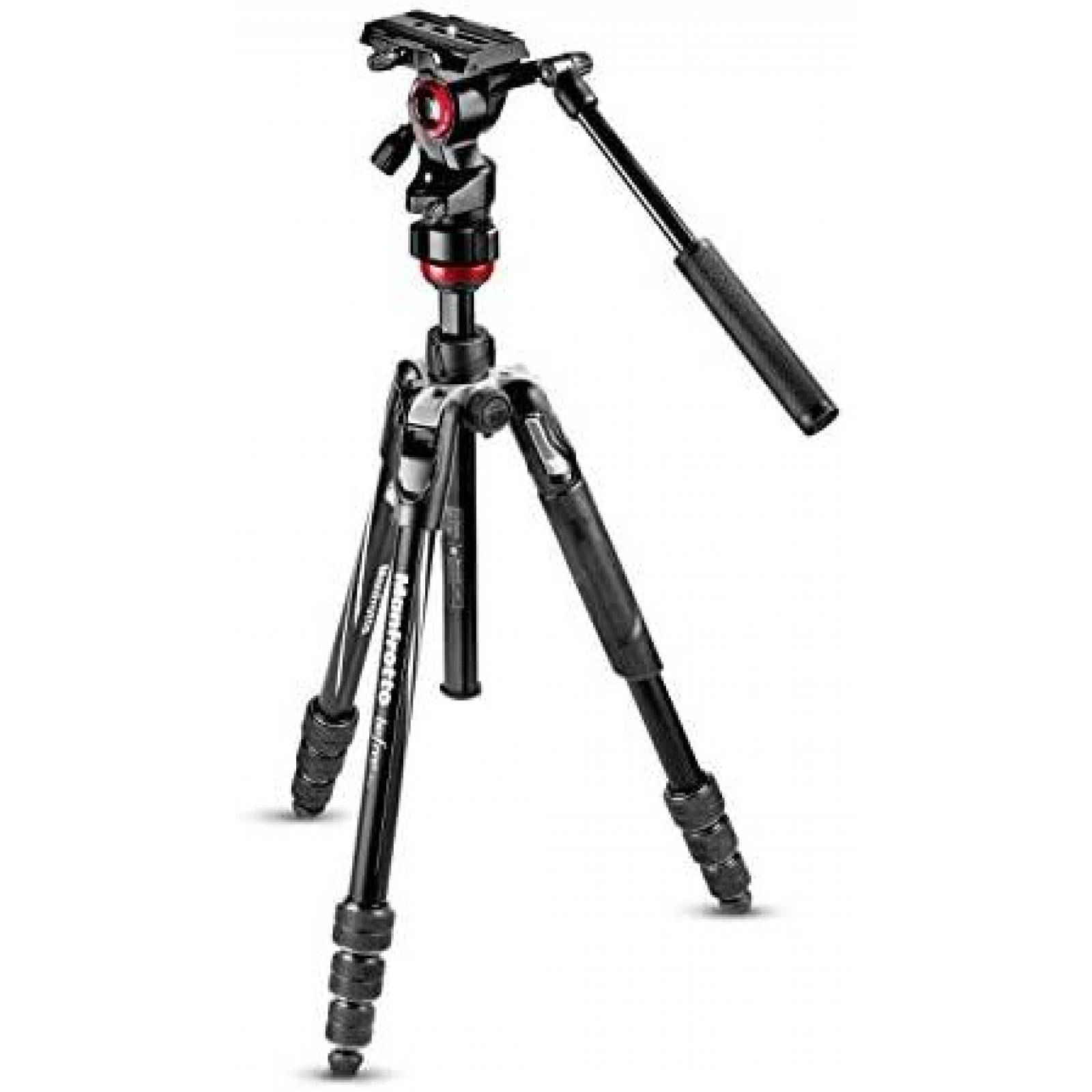 Tripie Manfrotto MVKBFRT-LIVEUS de Aluminio -Negro