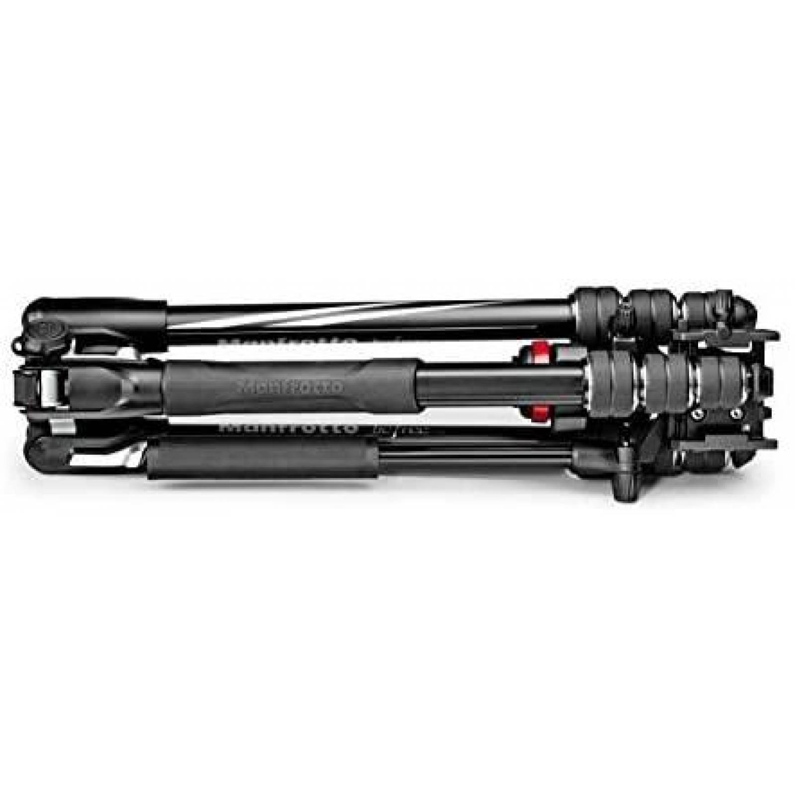 Tripie Manfrotto MVKBFRT-LIVEUS de Aluminio -Negro