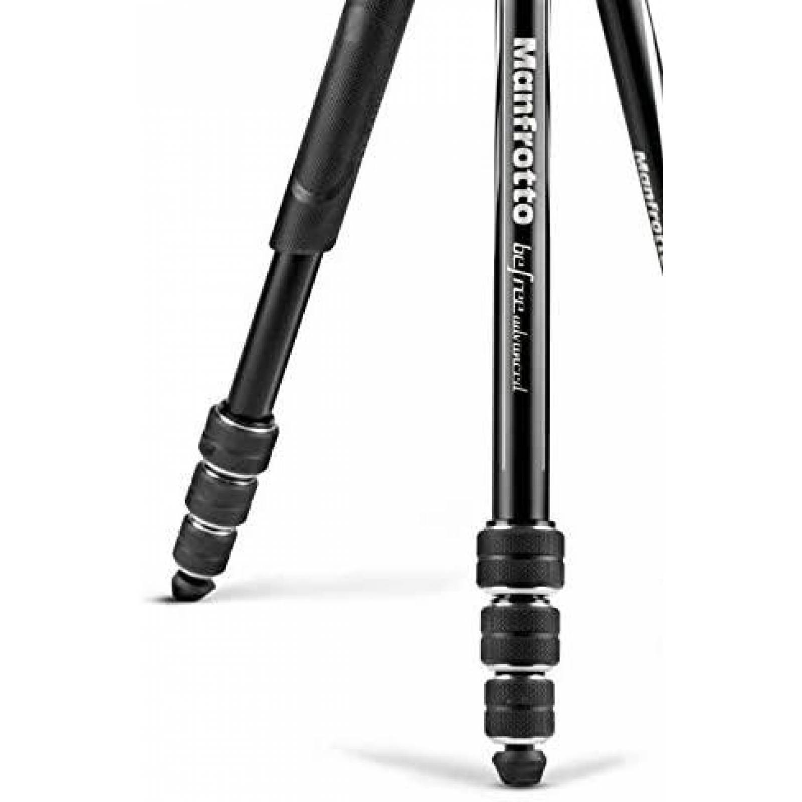 Tripie Manfrotto MVKBFRT-LIVEUS de Aluminio -Negro