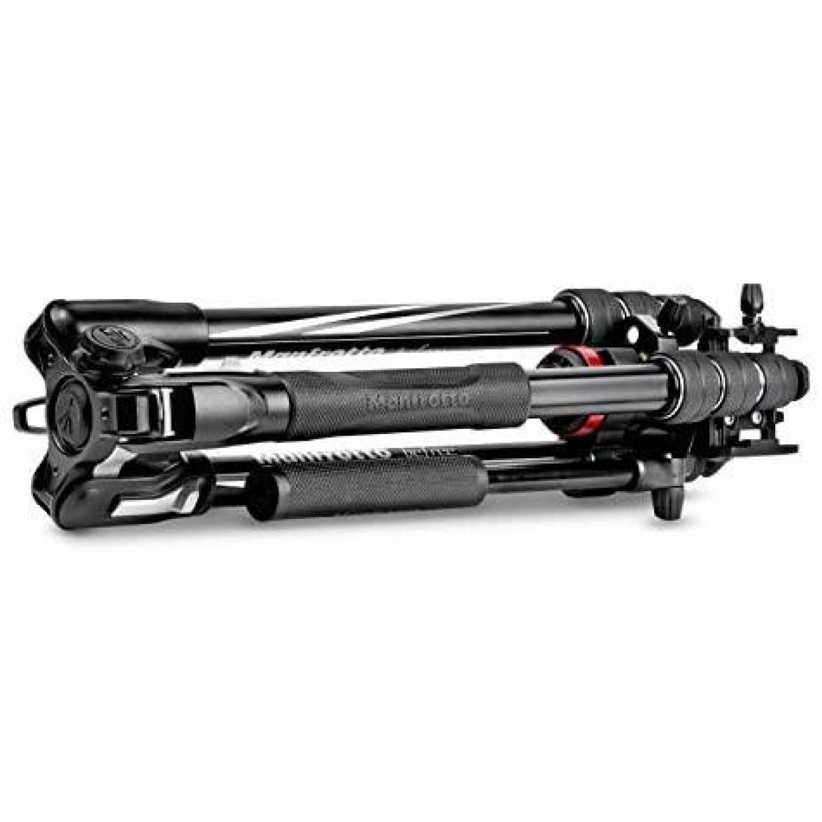 Tripie Manfrotto MVKBFRT-LIVEUS de Aluminio -Negro