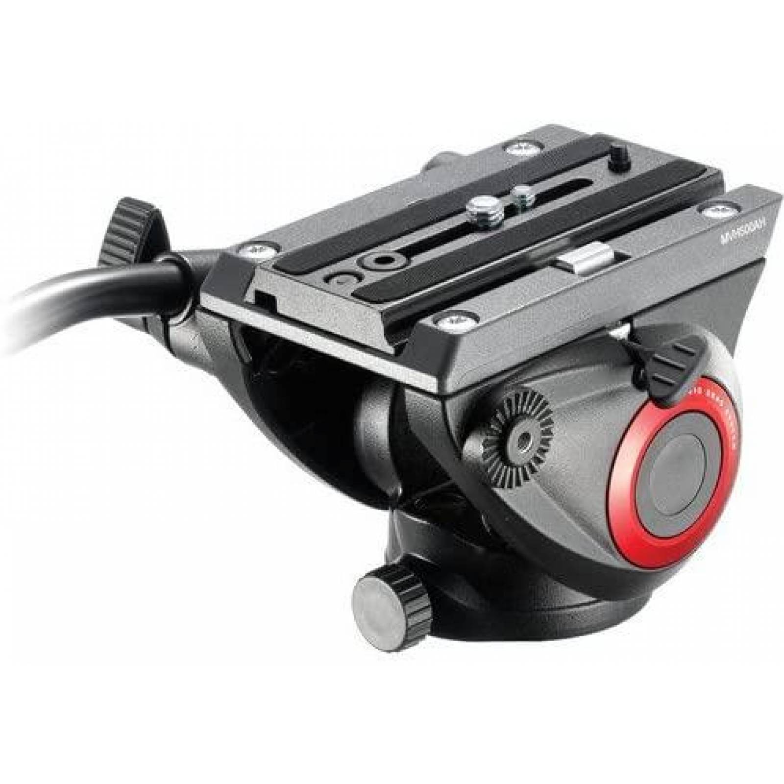 Tripie Manfrotto Hecho de Aluminio+Base para Camara -Negro