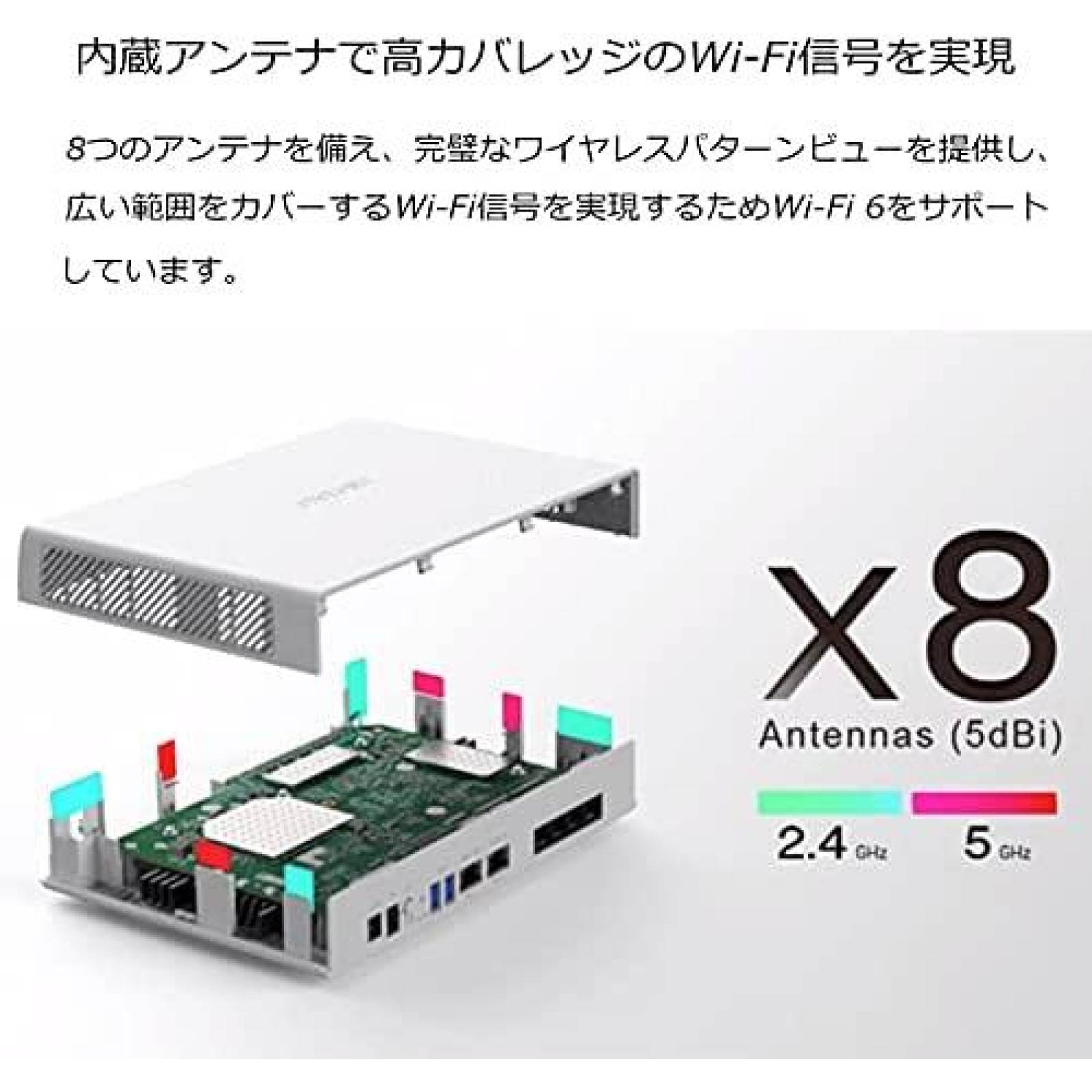 Router QNAP QHora-301W Wi-Fi 6 de Doble Banda 802.11ax