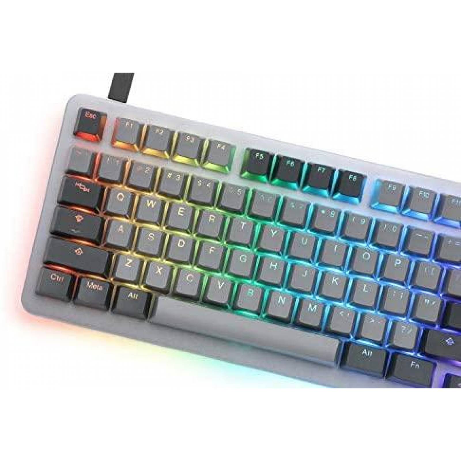 Teclado Drop Shift 99 Teclas USB-C de Aluminio -Blanco