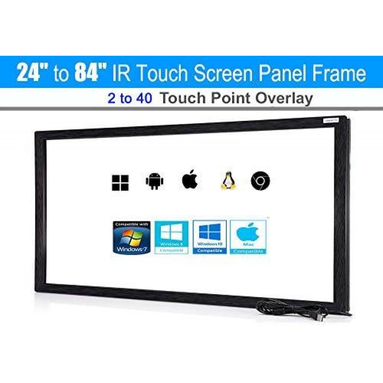 Marco Tactil Infrarrojo Chengying 10 Point 32'' -Negro