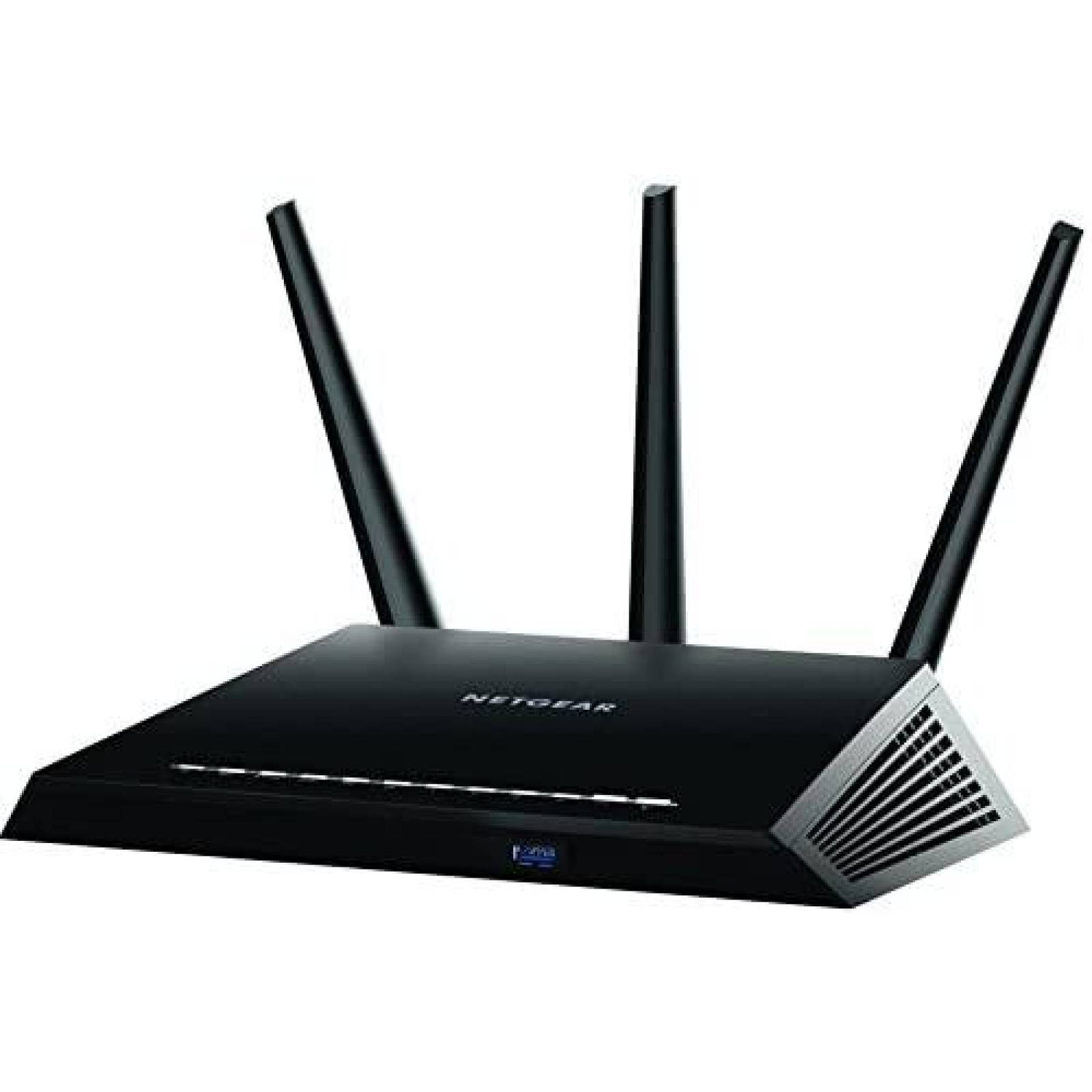 Router NETGEAR R7000-100NAS Inalambrico 1900 Mbps -Negro