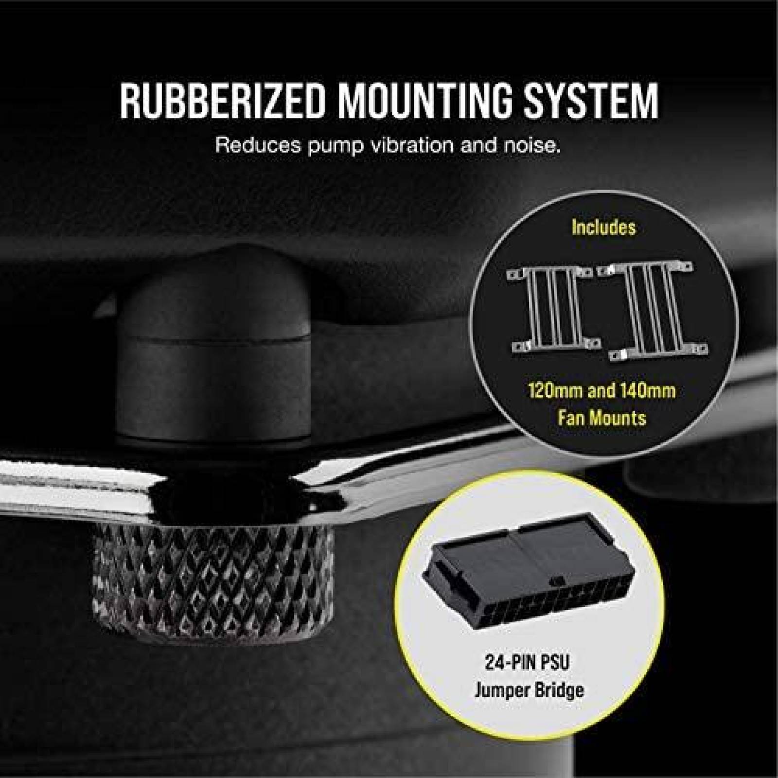 Sensor de Temperatura Corsair Hydro X Series XD5 RGB -Negro