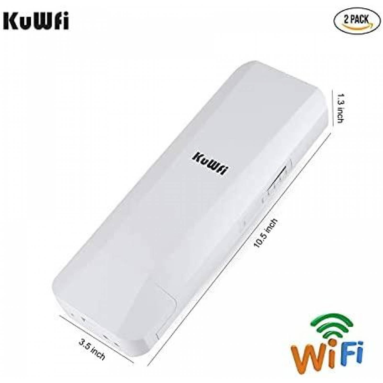 Puntos de Acceso Inalambrico KuWFi N620 2 Pzs 900Mbps