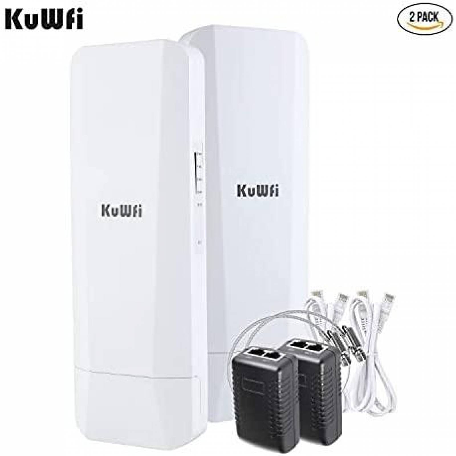 Puntos de Acceso Inalambrico KuWFi N620 2 Pzs 900Mbps