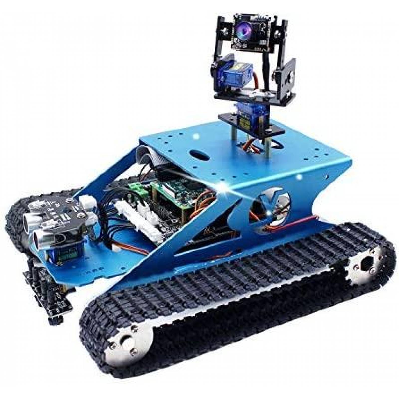 Robot Yahboom G1 tank Electronico y Programable -Azul