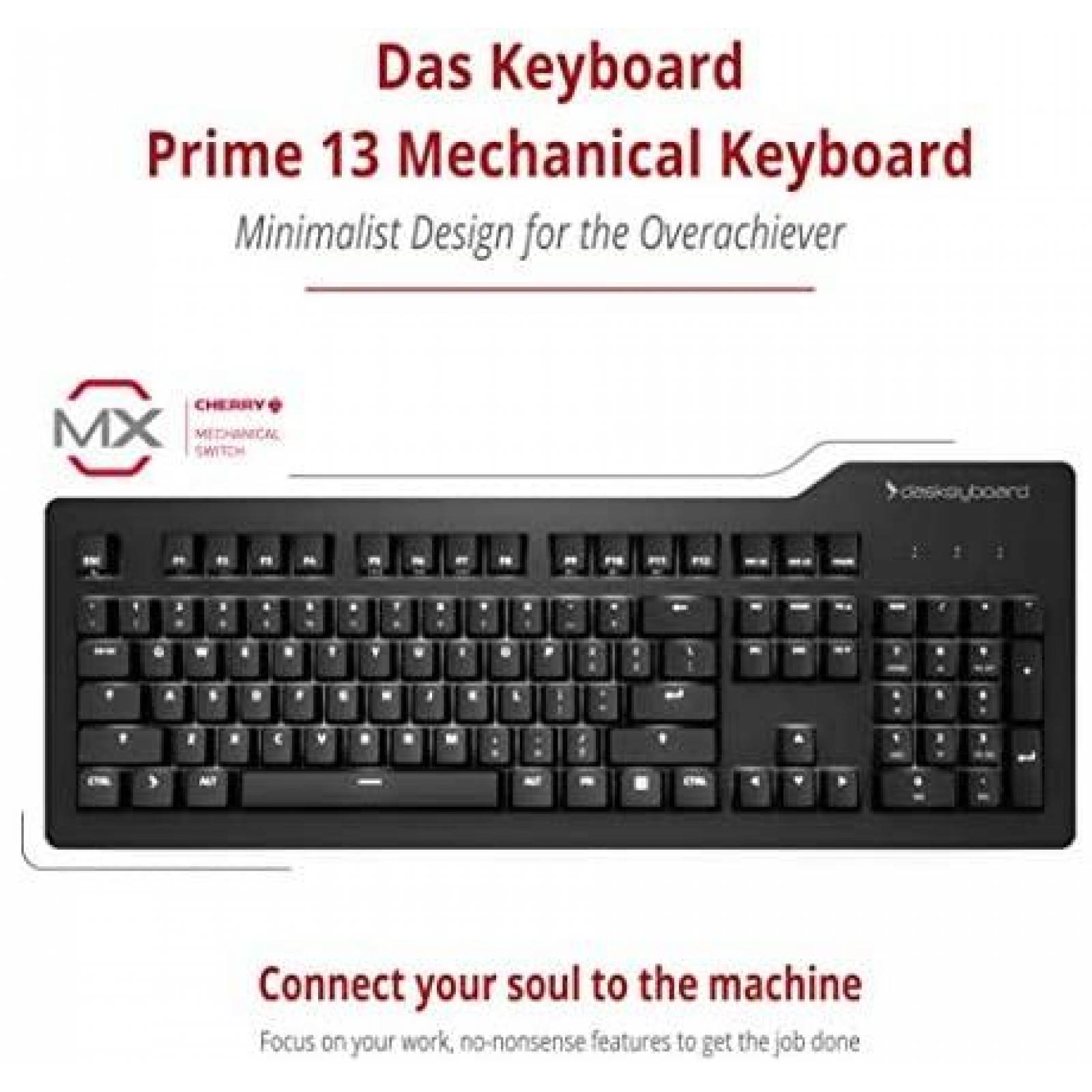 Teclado Das Keyboard Mecanico Cherry MX Retroiluminado