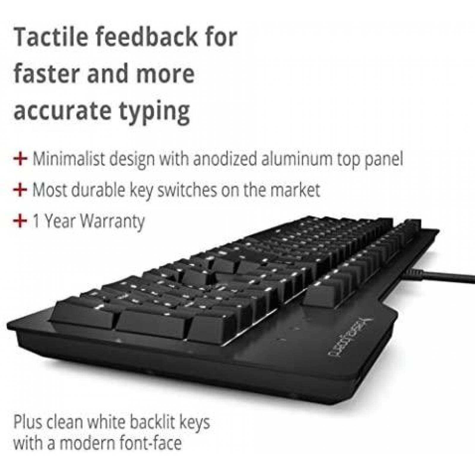 Teclado Das Keyboard Mecanico Cherry MX Retroiluminado