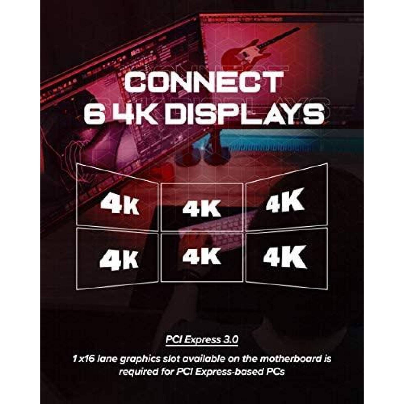 Tarjeta Grafica VisionTek Radeon HD 7750 2GB GDDR5 6 4k
