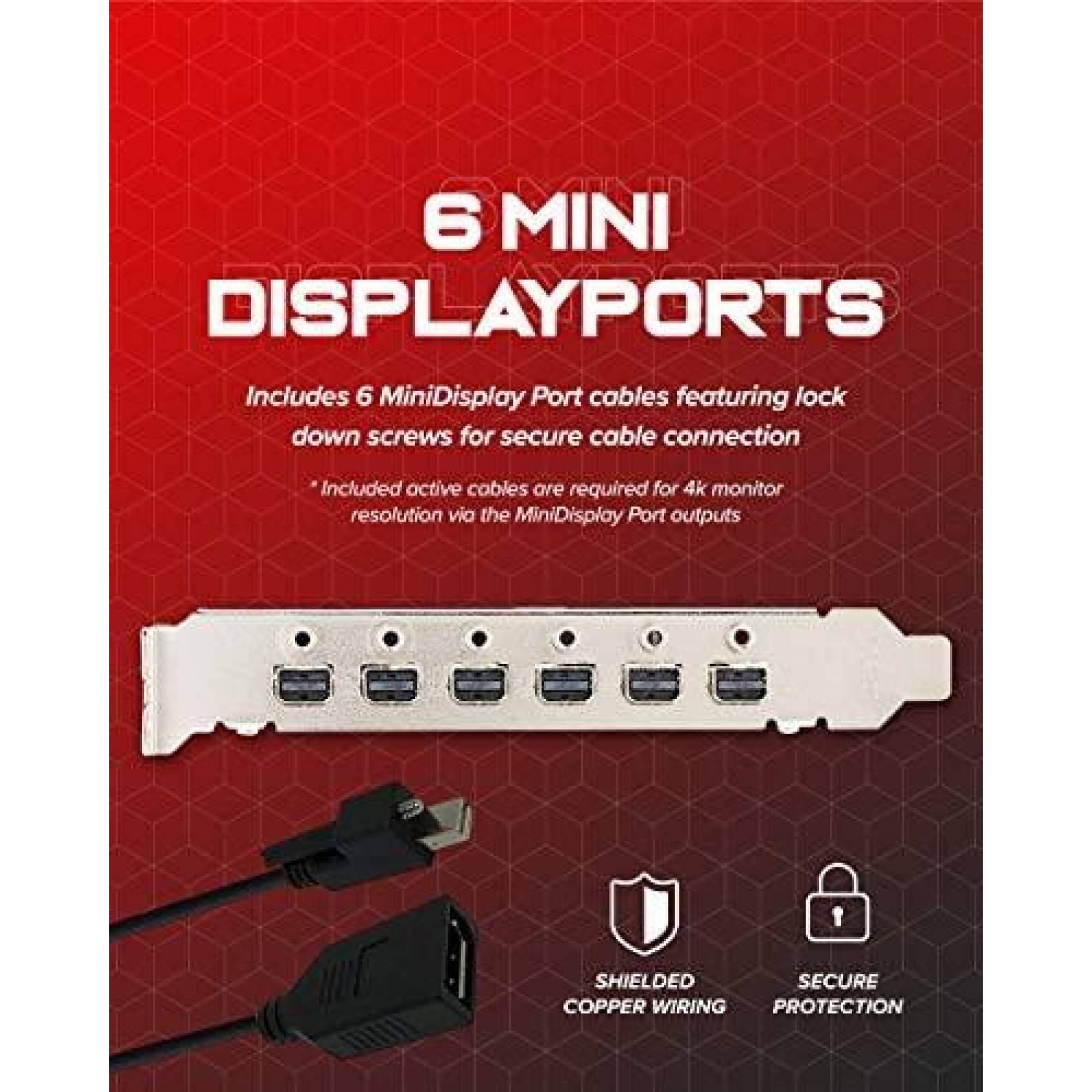 Tarjeta Grafica VisionTek Radeon HD 7750 2GB GDDR5 6 4k