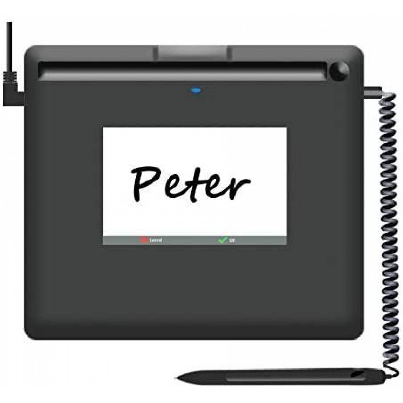 Pad De Firma Electronica PenPower L398S LCD 3.6x2.5'' -Negro