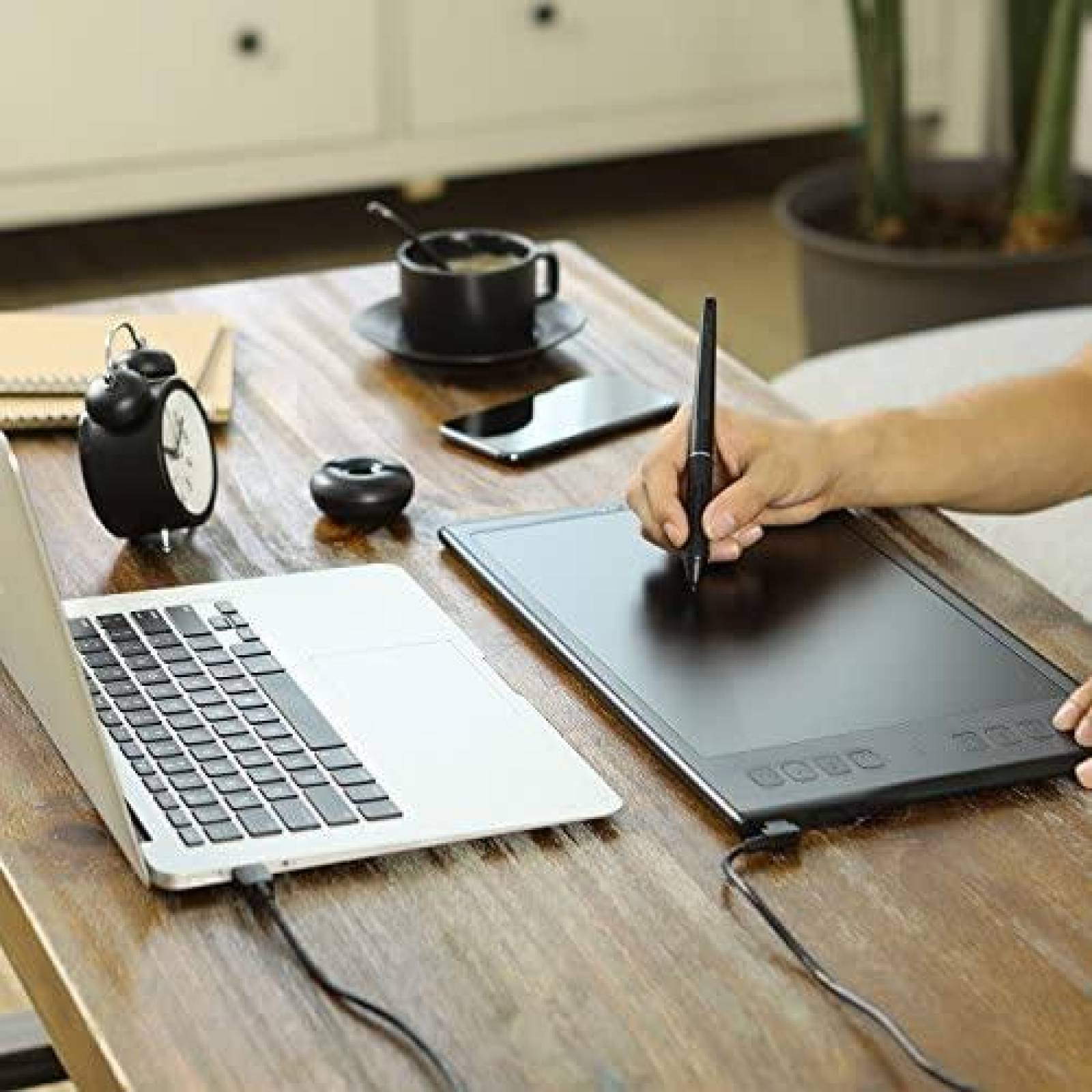 Tablet de Dibujo Huion Inspiroy Q11K V2 USB Win7 -Negro