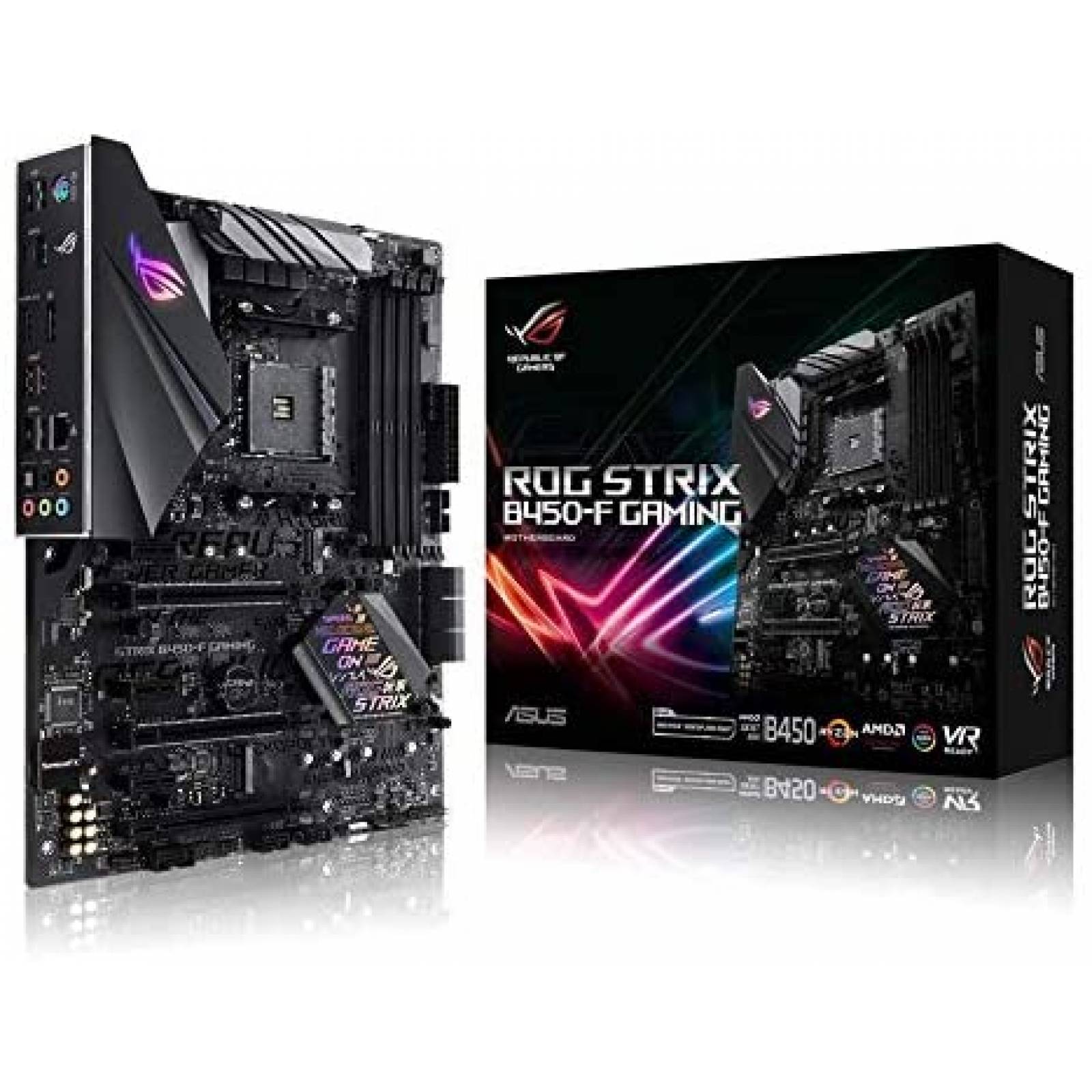 Tarjeta Madre ASUS ROG STRIX B450-F AMD Ryzen Gen2 DDR4