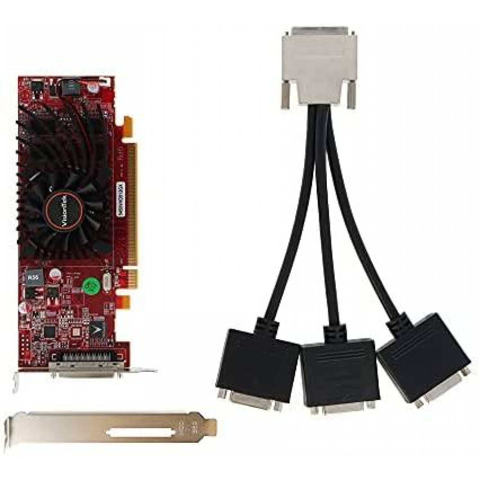 Tarjeta grafica VisionTek Radeon 5450 SFF 512MB DDR3 -Gris