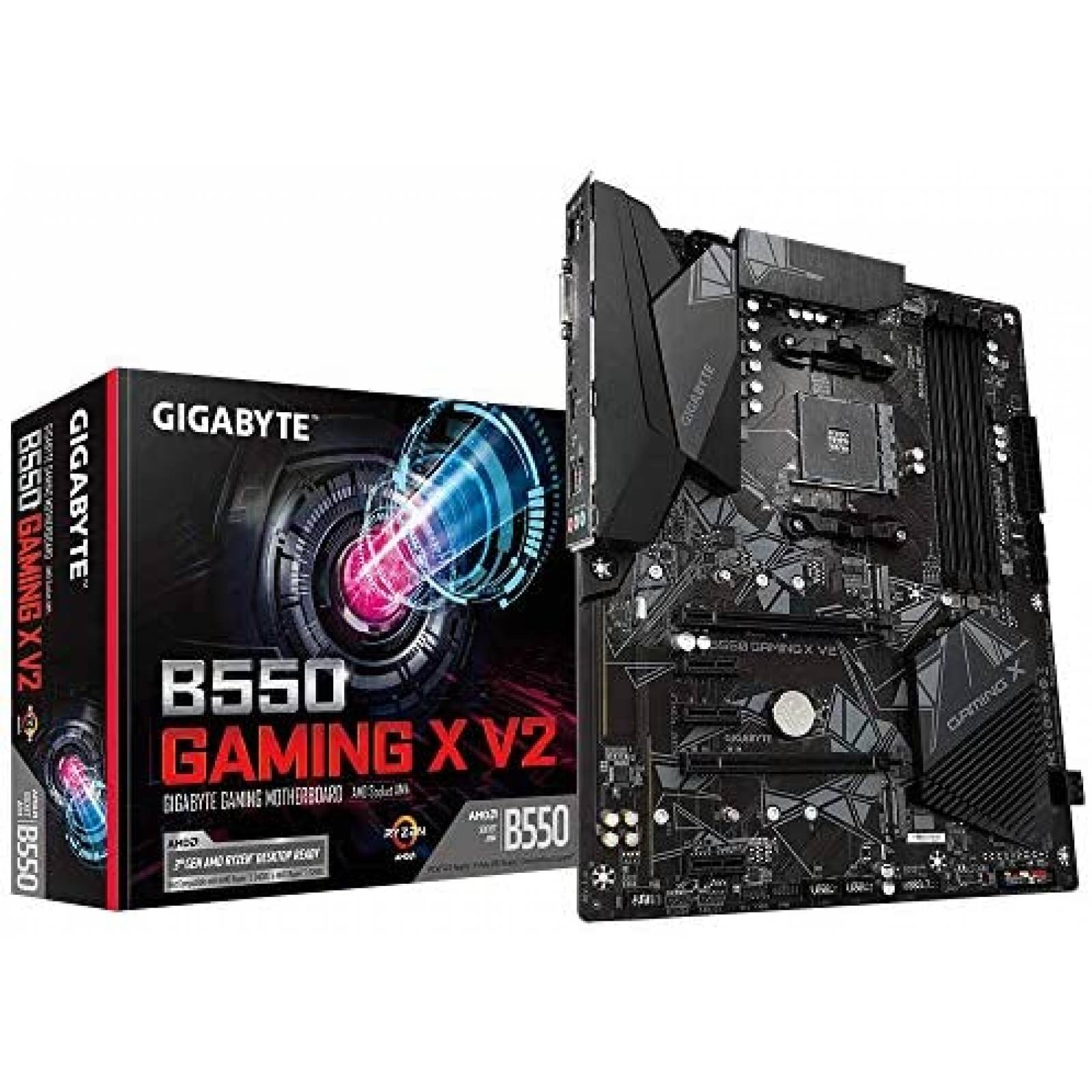Motherboard Gigabyte B550 Gaming USB 3.1 Gen 2 -Negro 