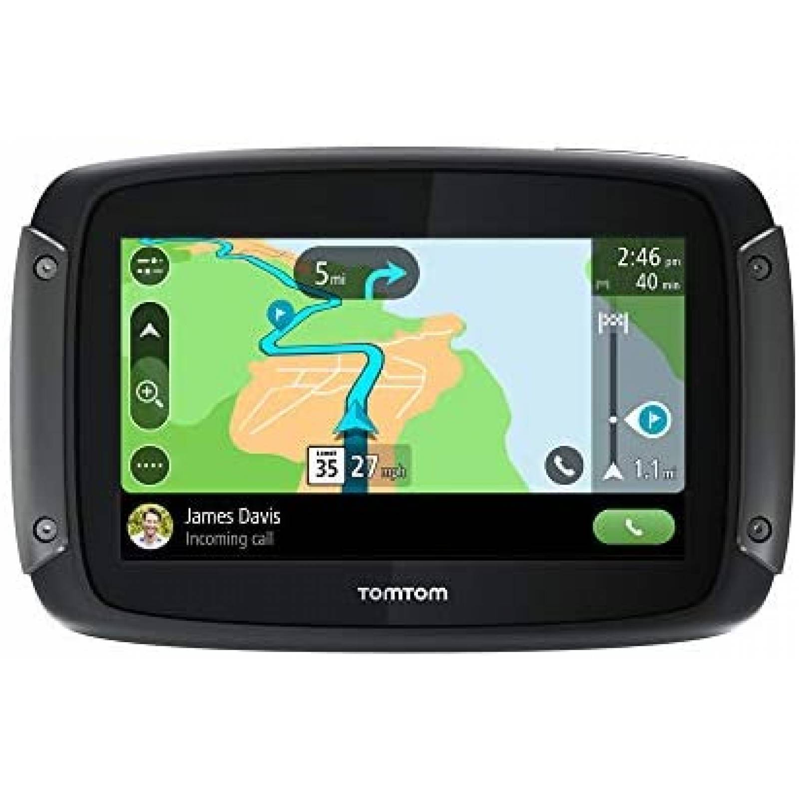 GPS TomTom Rider 550 con Wi-Fi para Motocicleta -Negro 