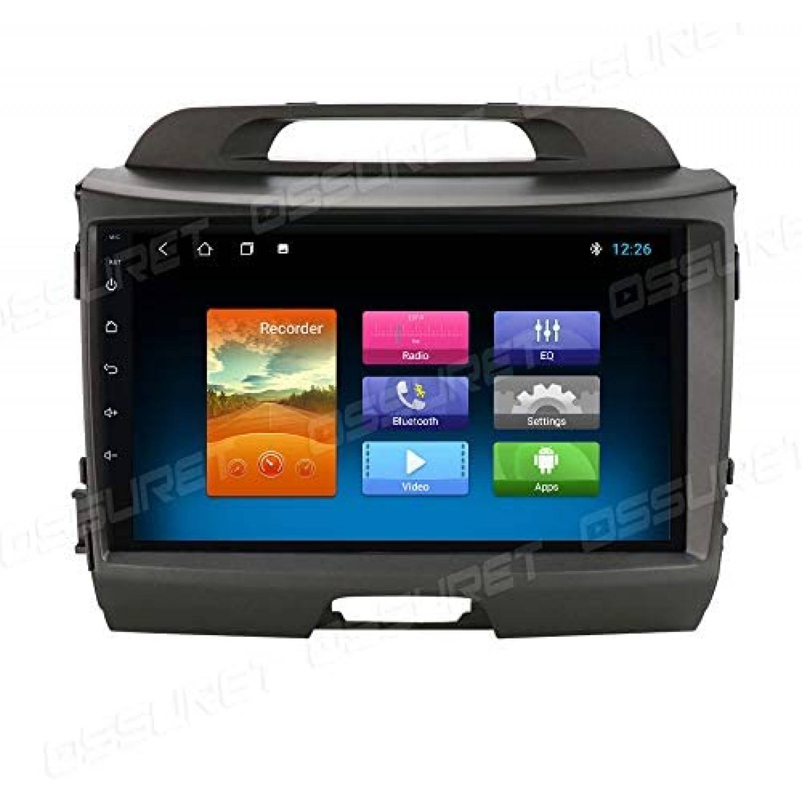 Estéreo Ossuret 9'' GPS 16G ROM WiFi para KIA Sportage 