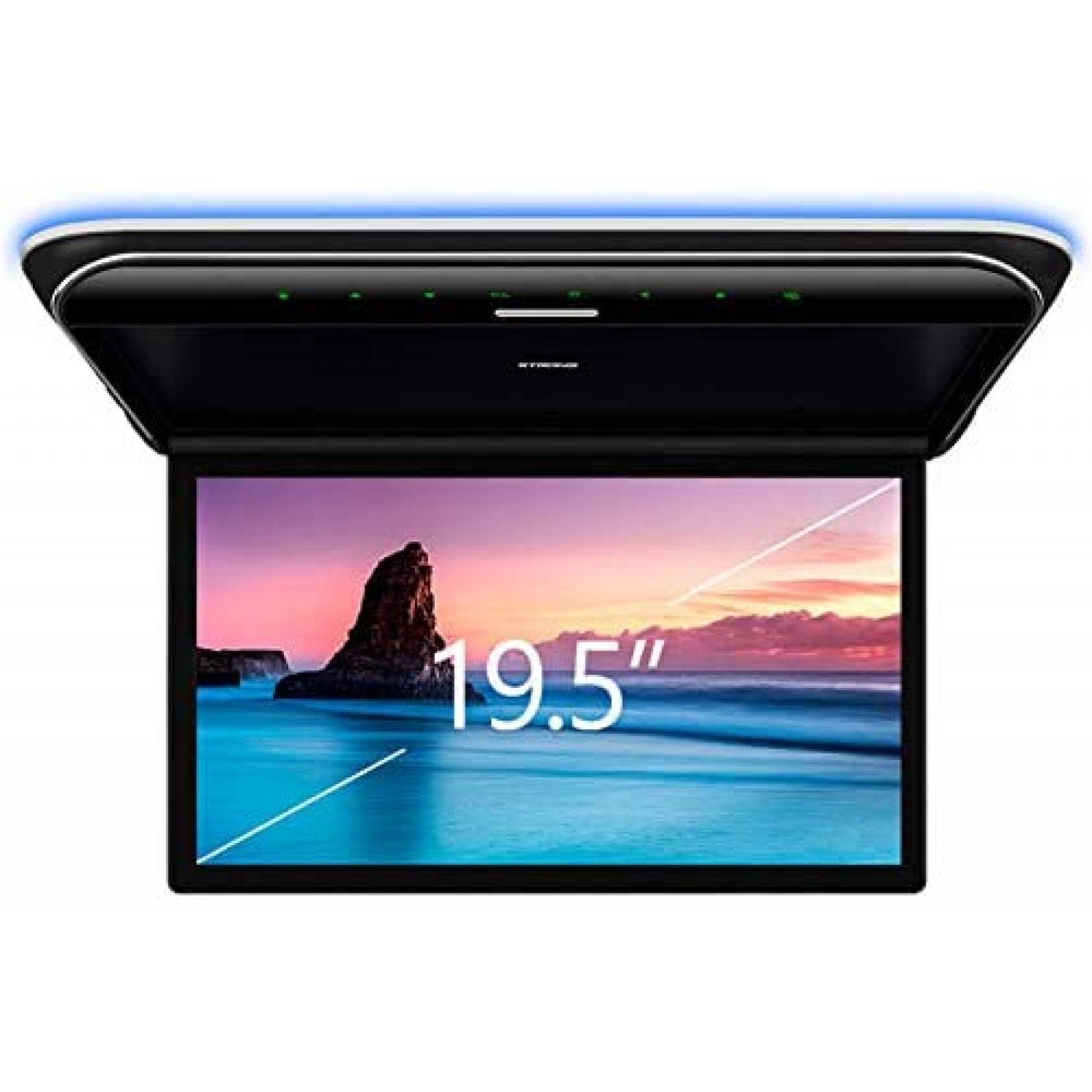 Monitor de Automóvil XTRONS 1080p Radio de 16:9 HDMI USB 