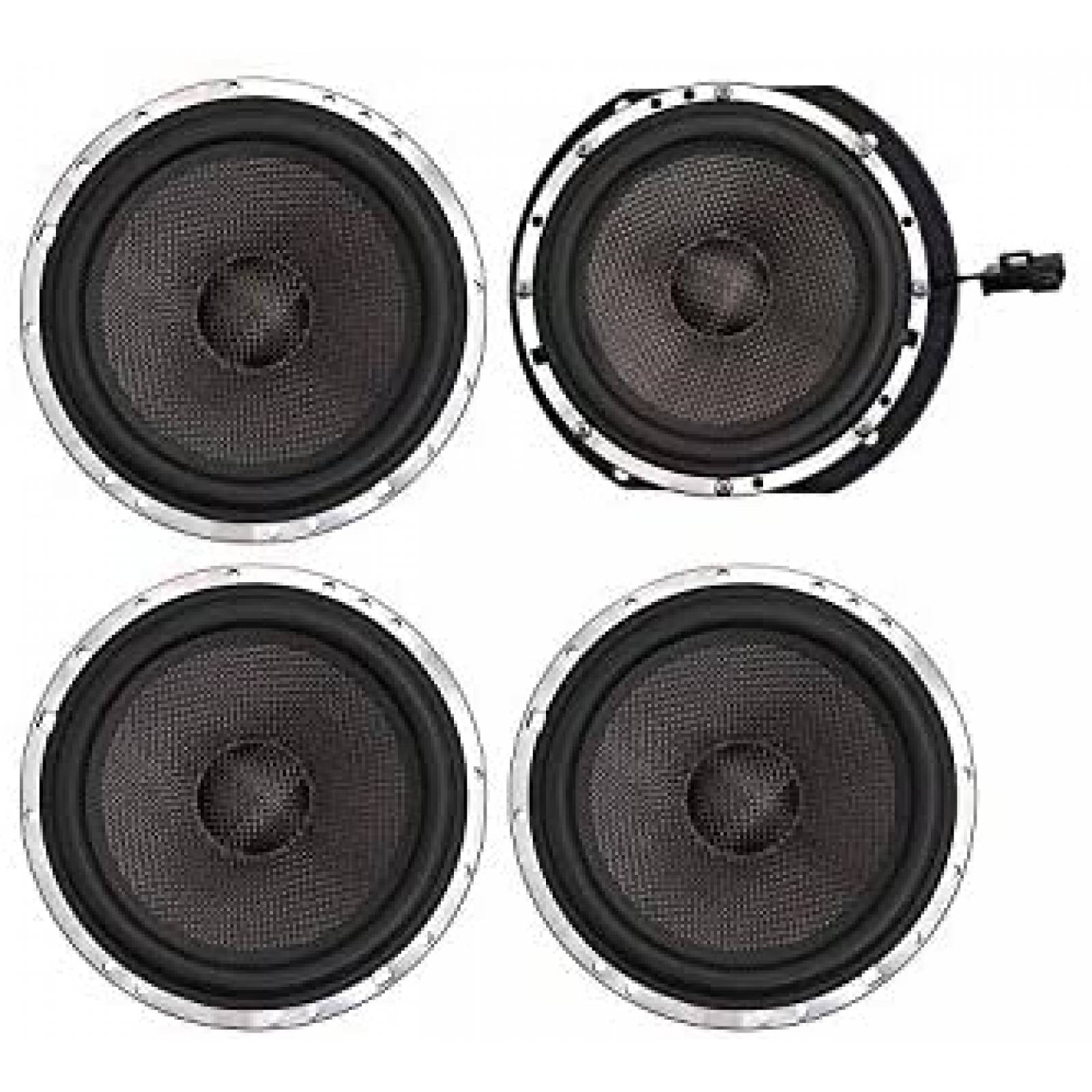 Bocinas de Pared Light Harmonic Tesla Model S 250W -Negro 