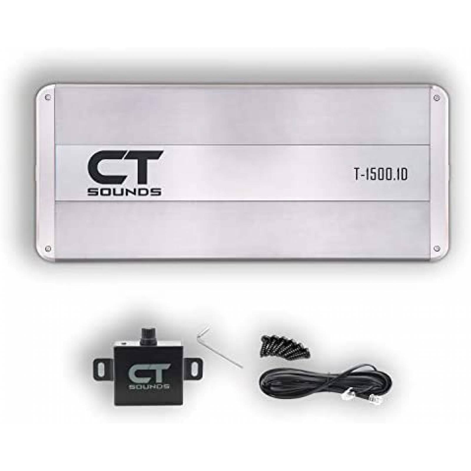 Amplificador CT Sounds T-1500.1D de Audio Monoblock p/ Auto 