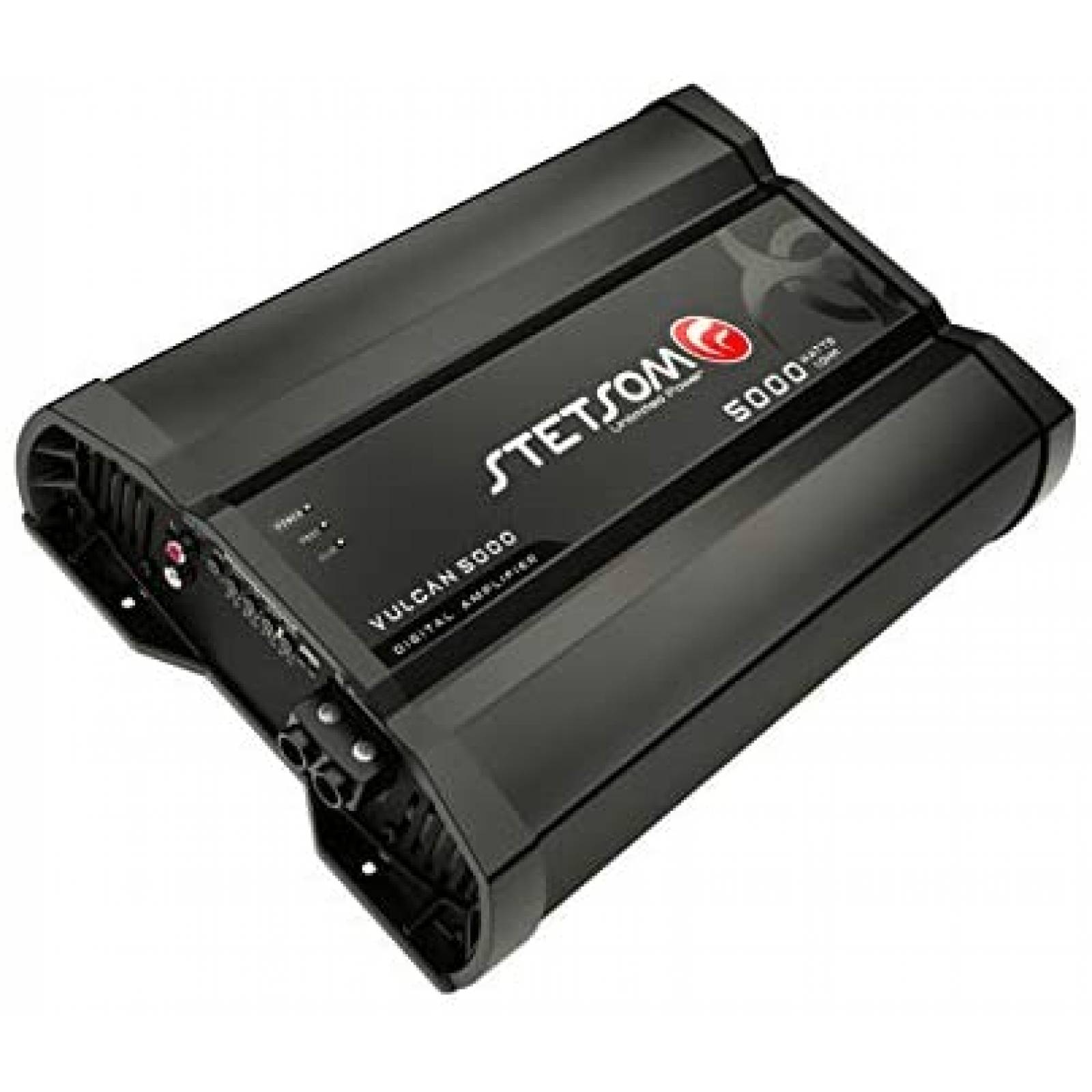 Amplificador Stetsom VULCAN5000 1 Ohm 5000W RMS -Negro 