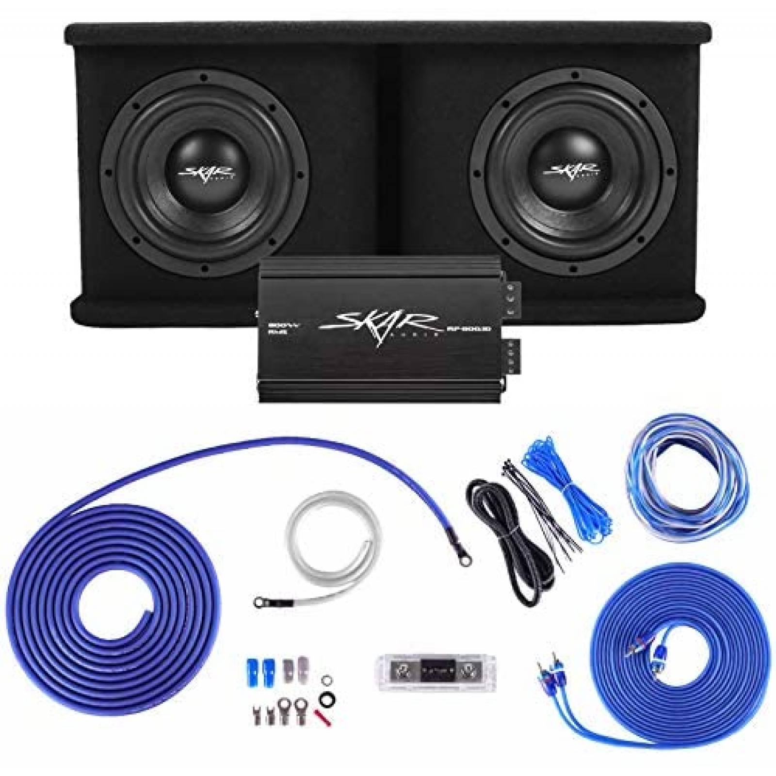 Subwoofer Skar Audio SDR 8'' Dual 1,400 Watt -Negro