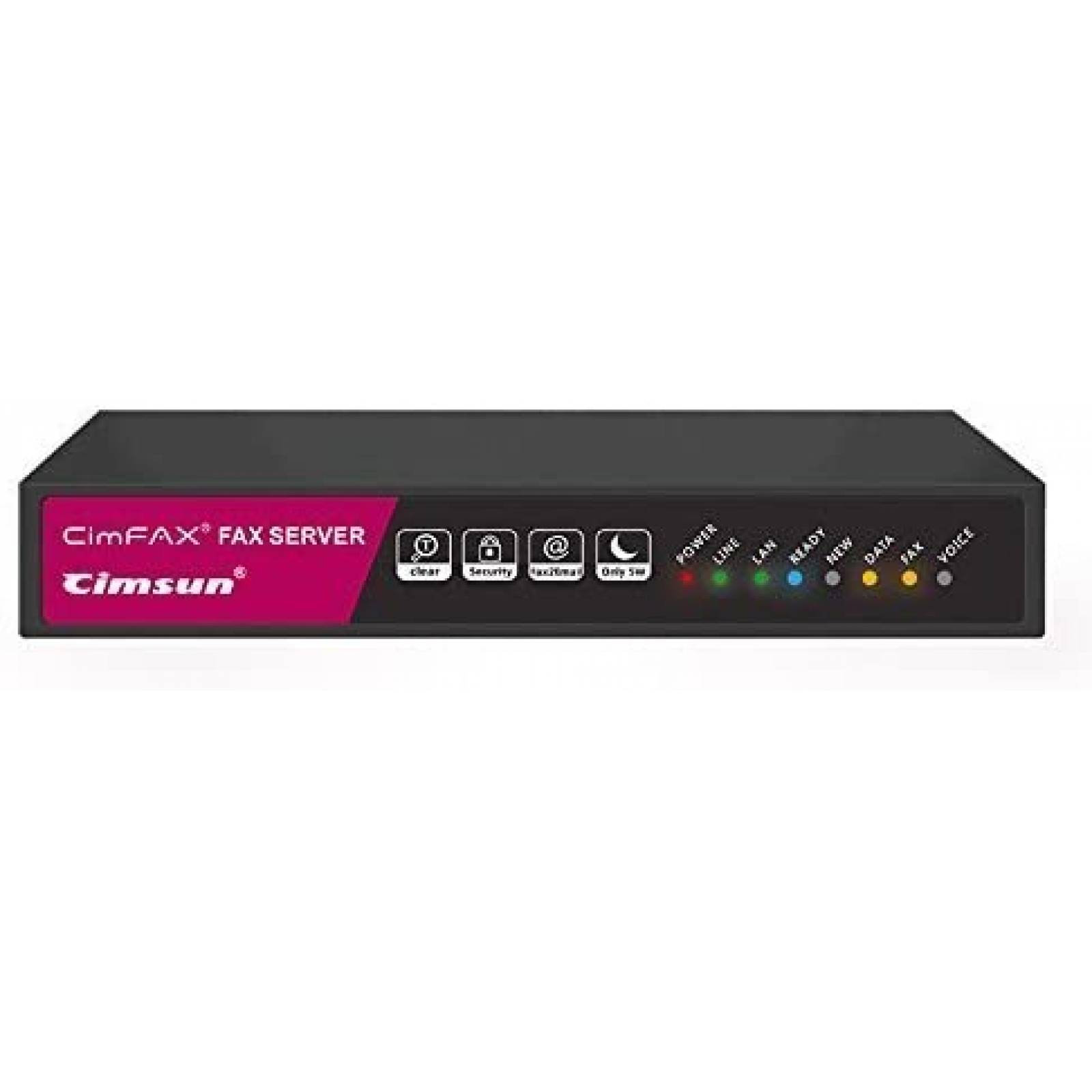 Máquina Fax CIMSUN CF-C2102 Sin Papel para PC Móvil -Negro 