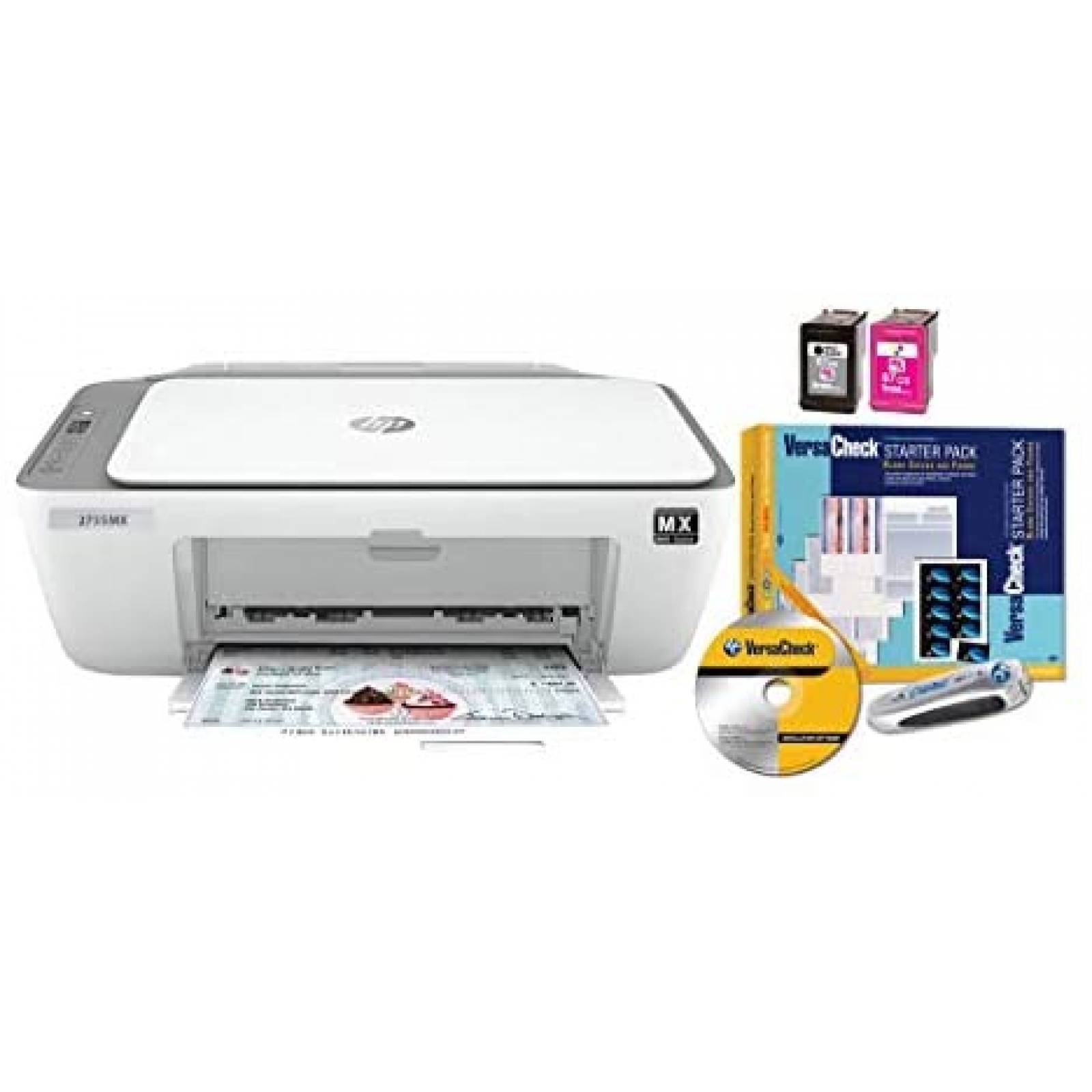 Impresora HP Deskjet 2755 inkjet WiFi USB papel -Blanco 