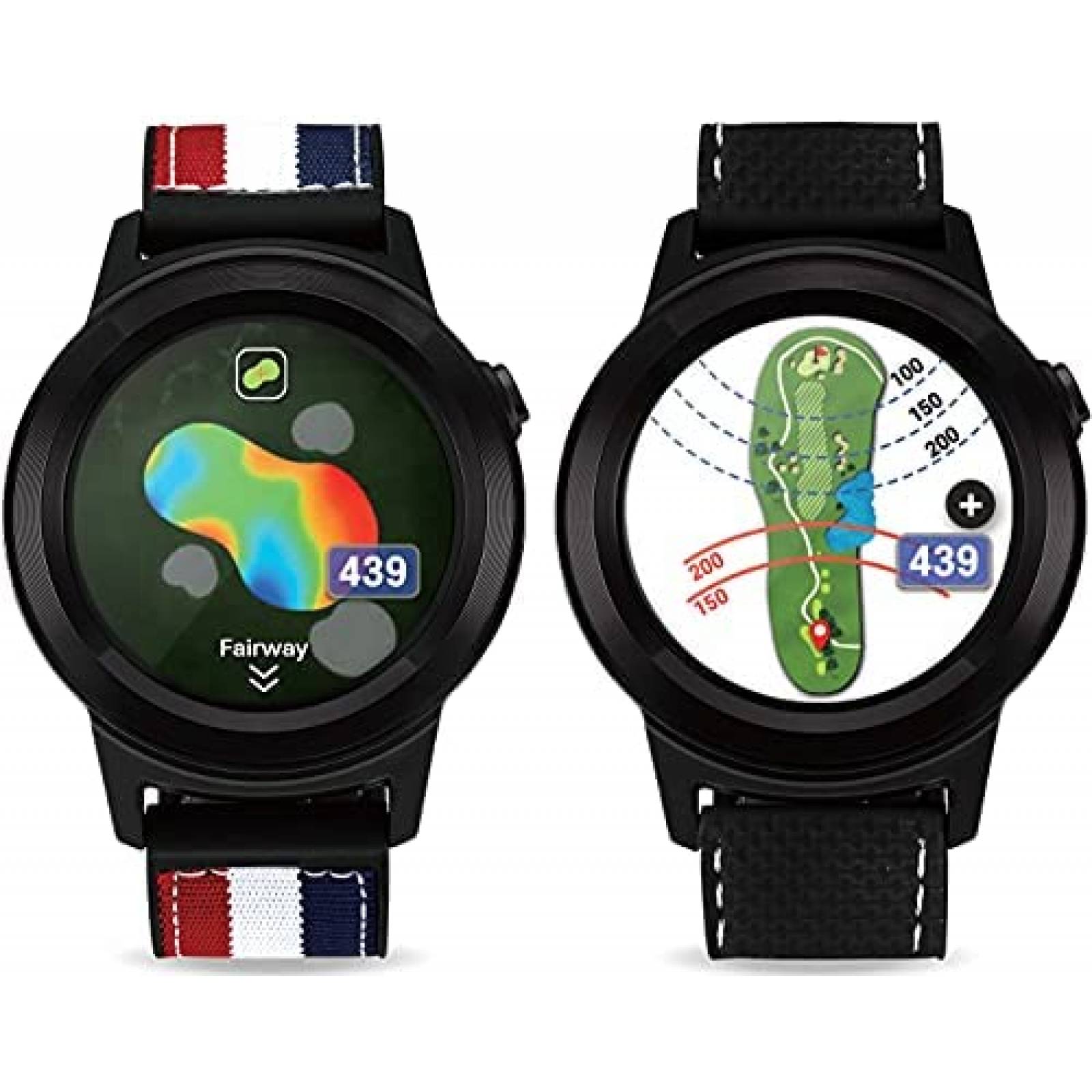 Reloj Deportivo Golf Buddy GPS para Golf Táctil -Negro
