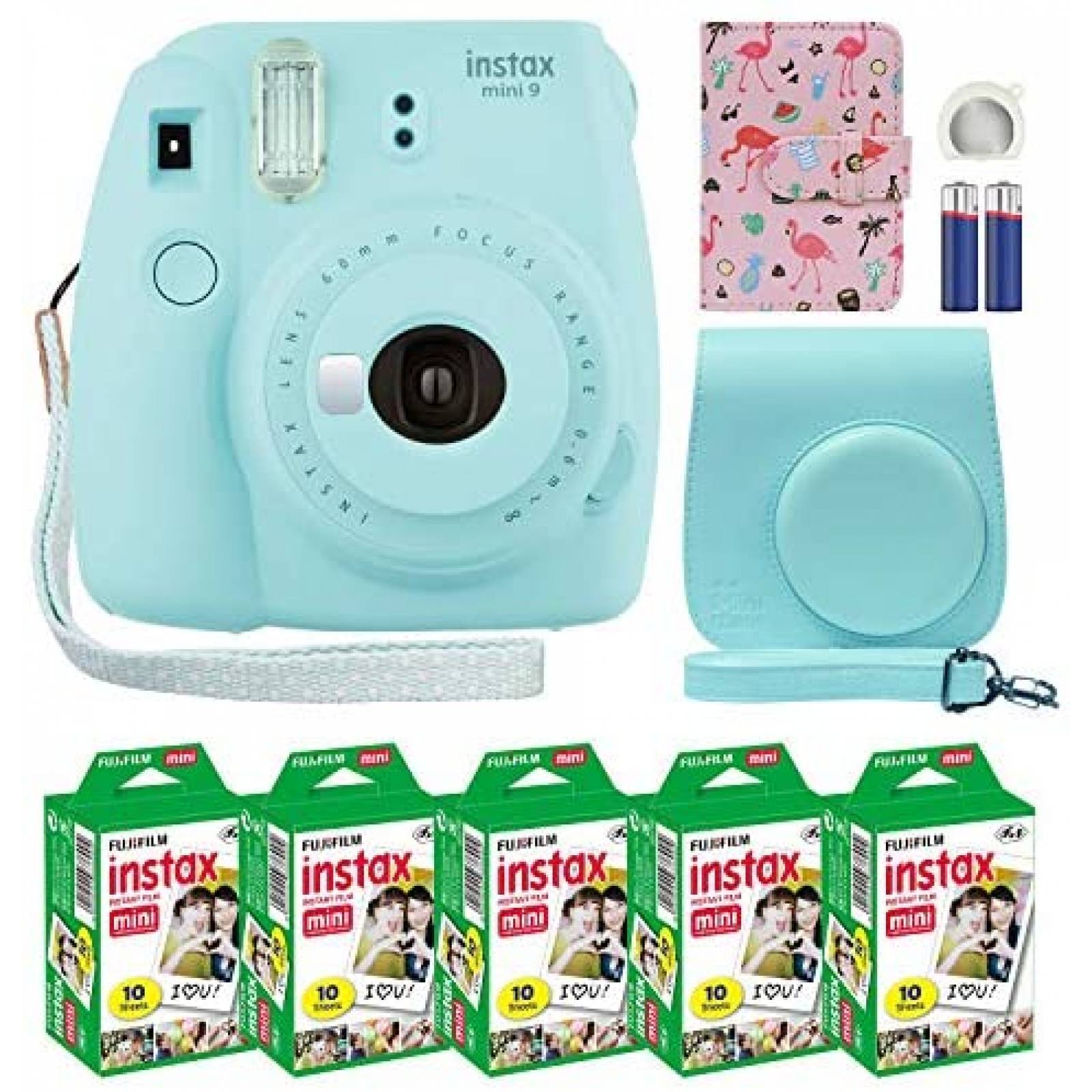 Cámara Instantánea Fujifilm Instax Mini 9 con Accesorios