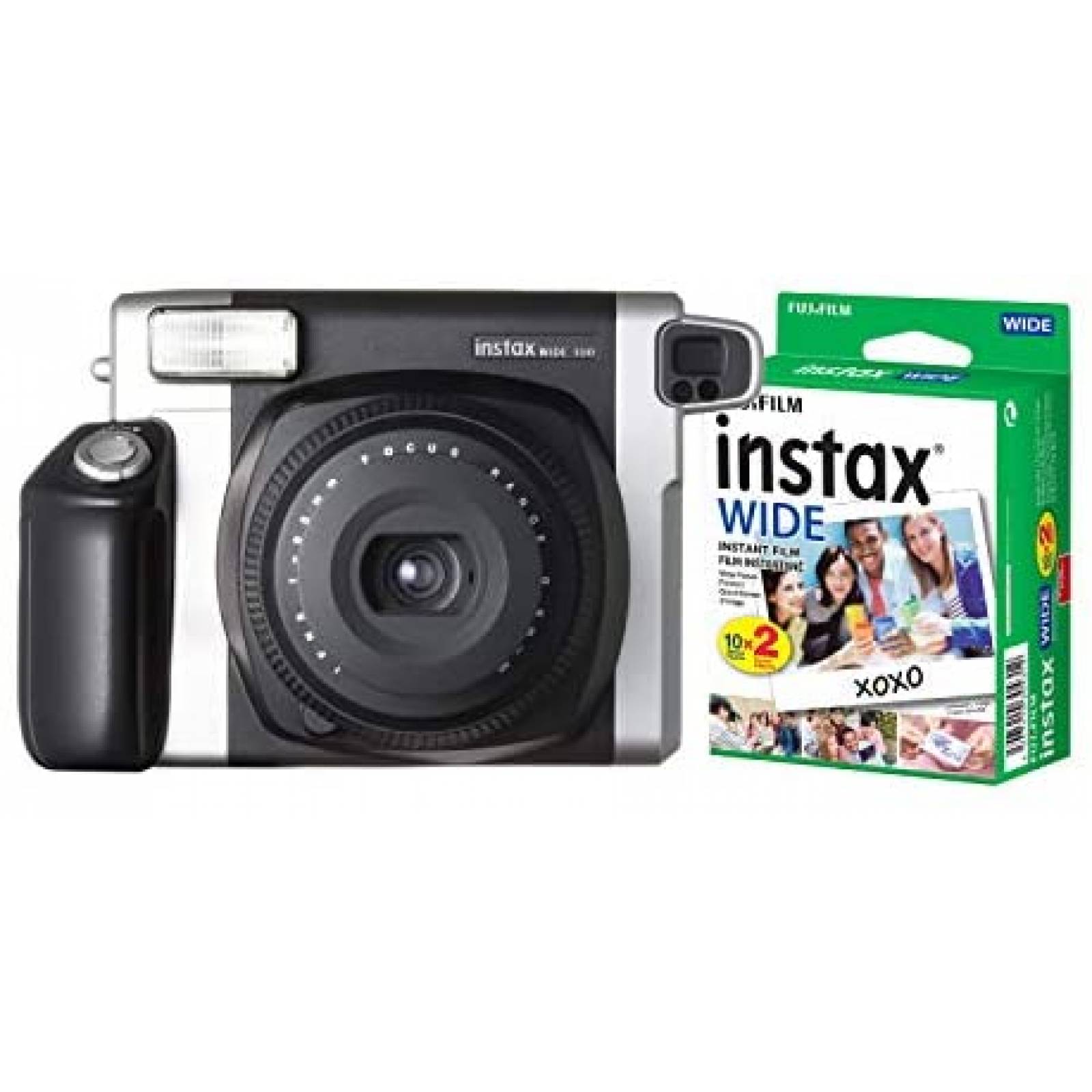 Cámara instantánea Fujifilm Instax Wide Automática -Negro